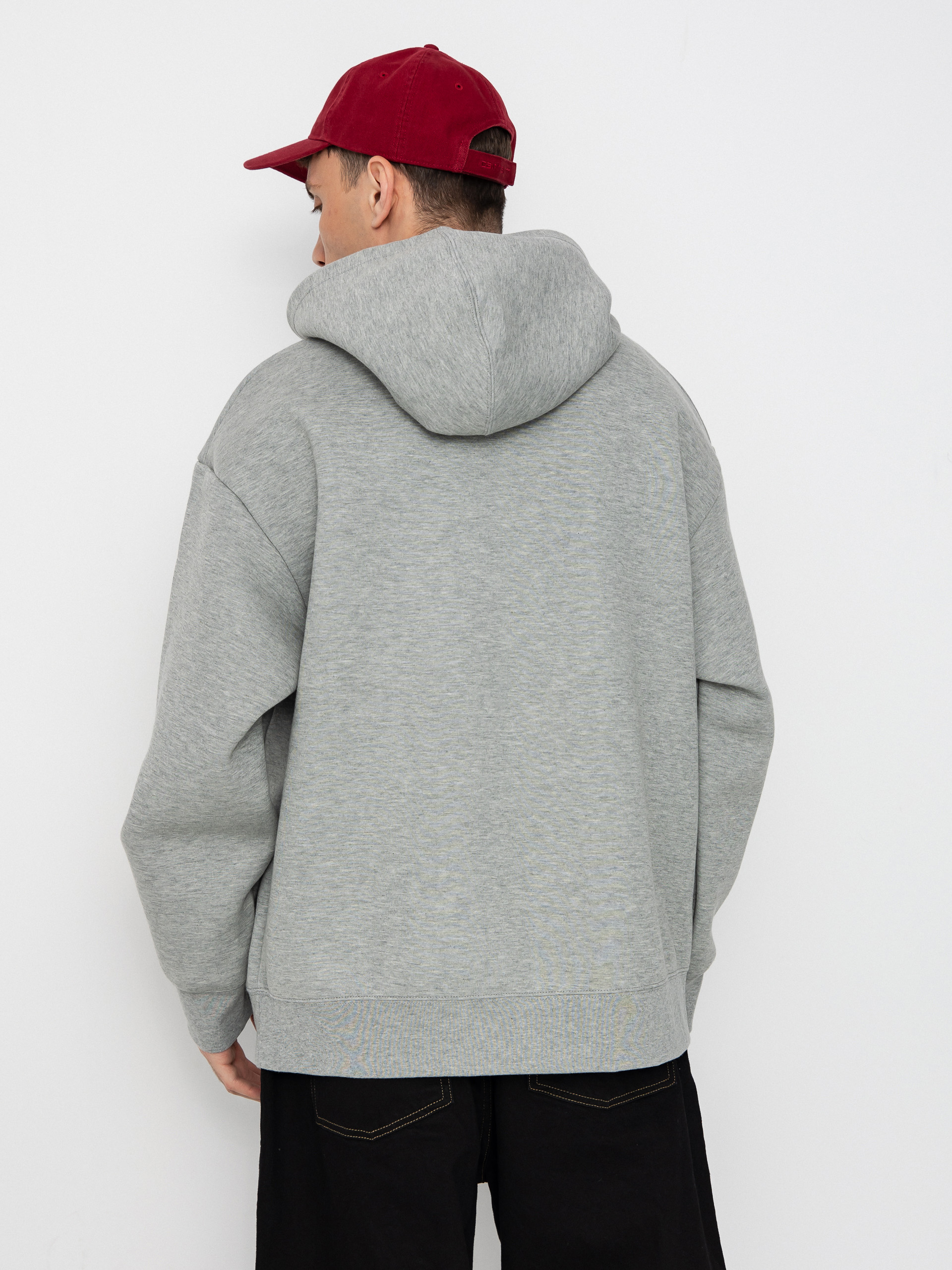 Carhartt WIP Hoodie Alda HD (grey heather/white)