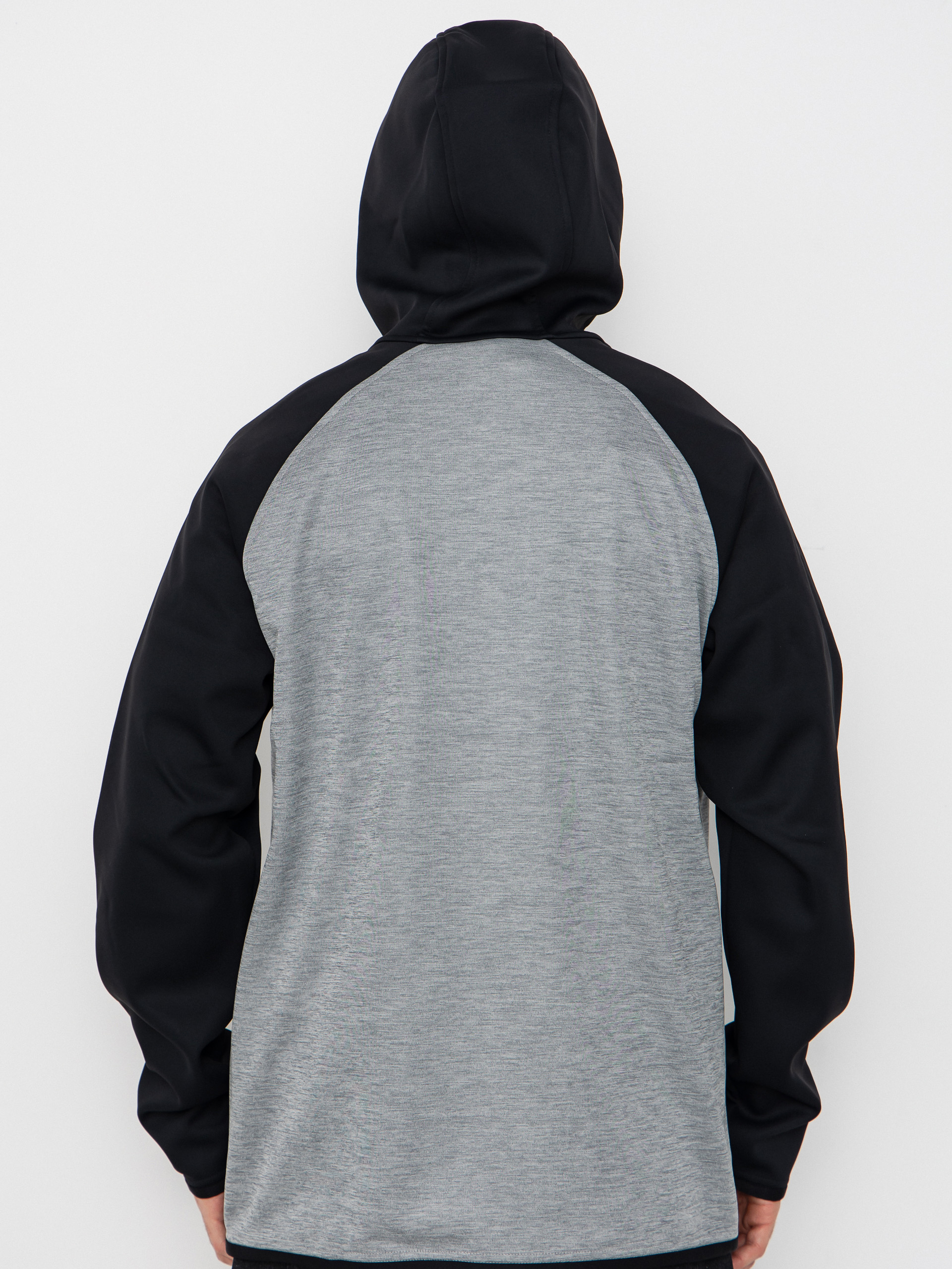 Herren Burton Aktives Sweatshirt Crown ZHD (gray heather/true black)