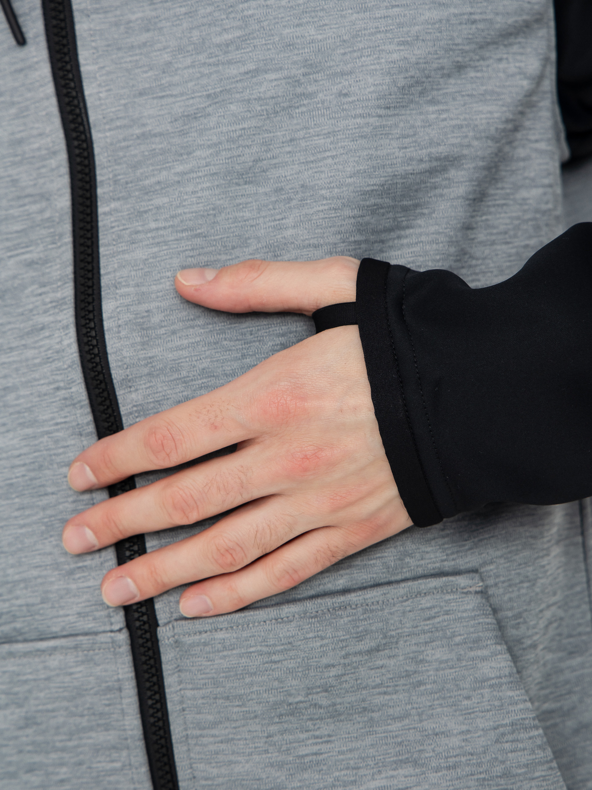 Mens Burton Active sweatshirt Crown ZHD (gray heather/true black)