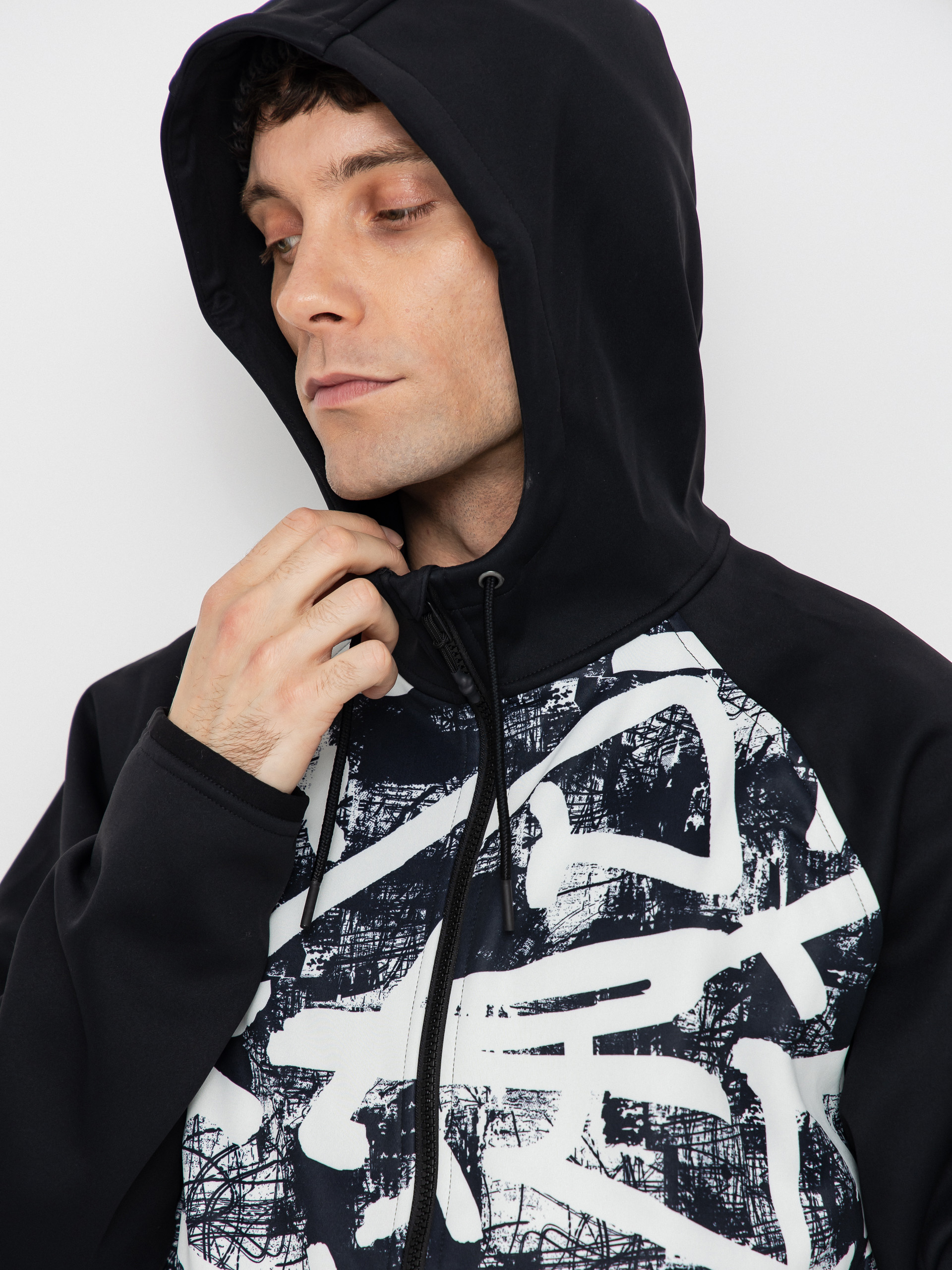 Burton Active sweatshirt Crown ZHD - black, camo (city streets