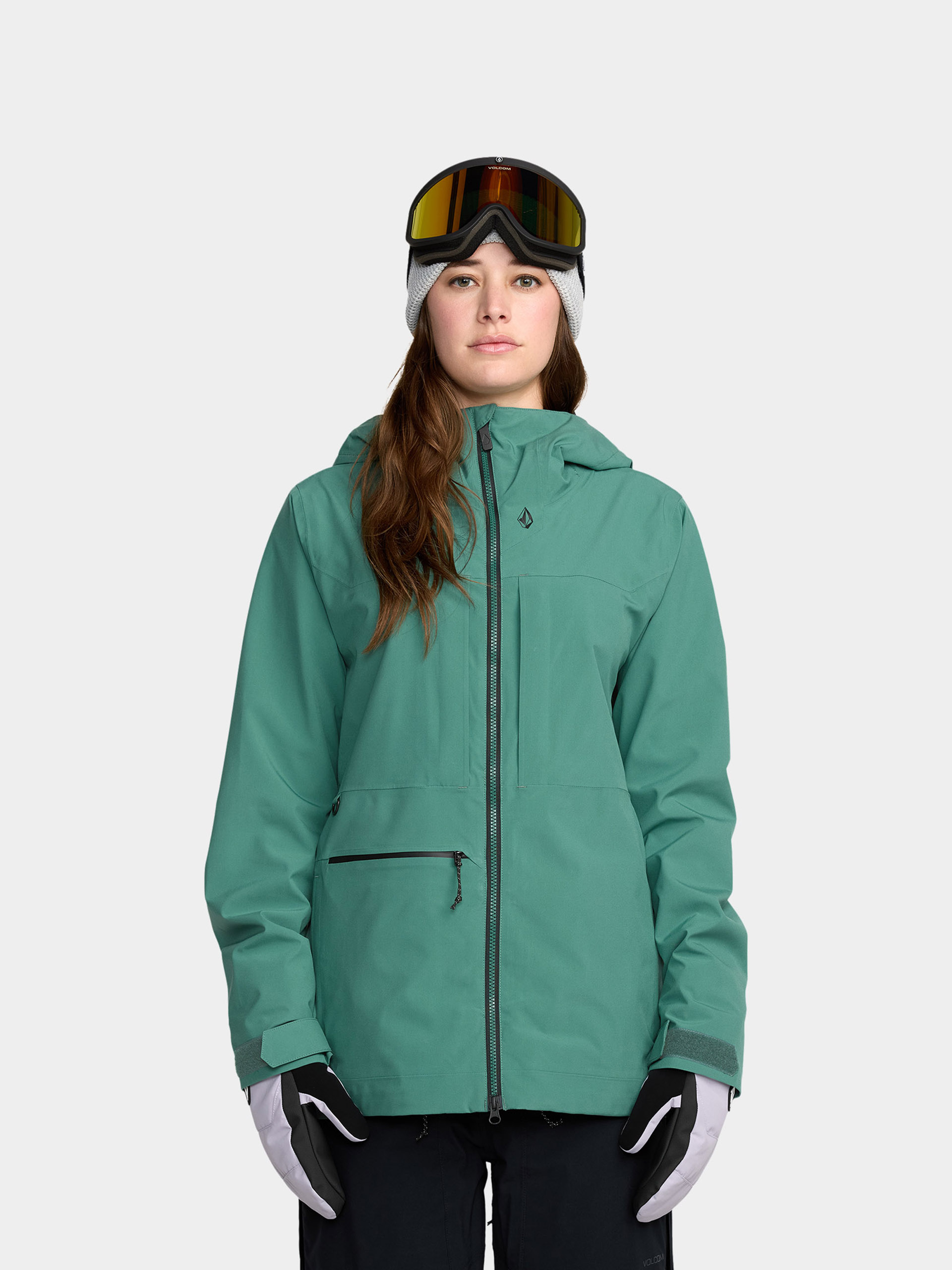 Volcom Snowboard jacket Cloudbreaker Stretch 30K Wmn (spruce green)