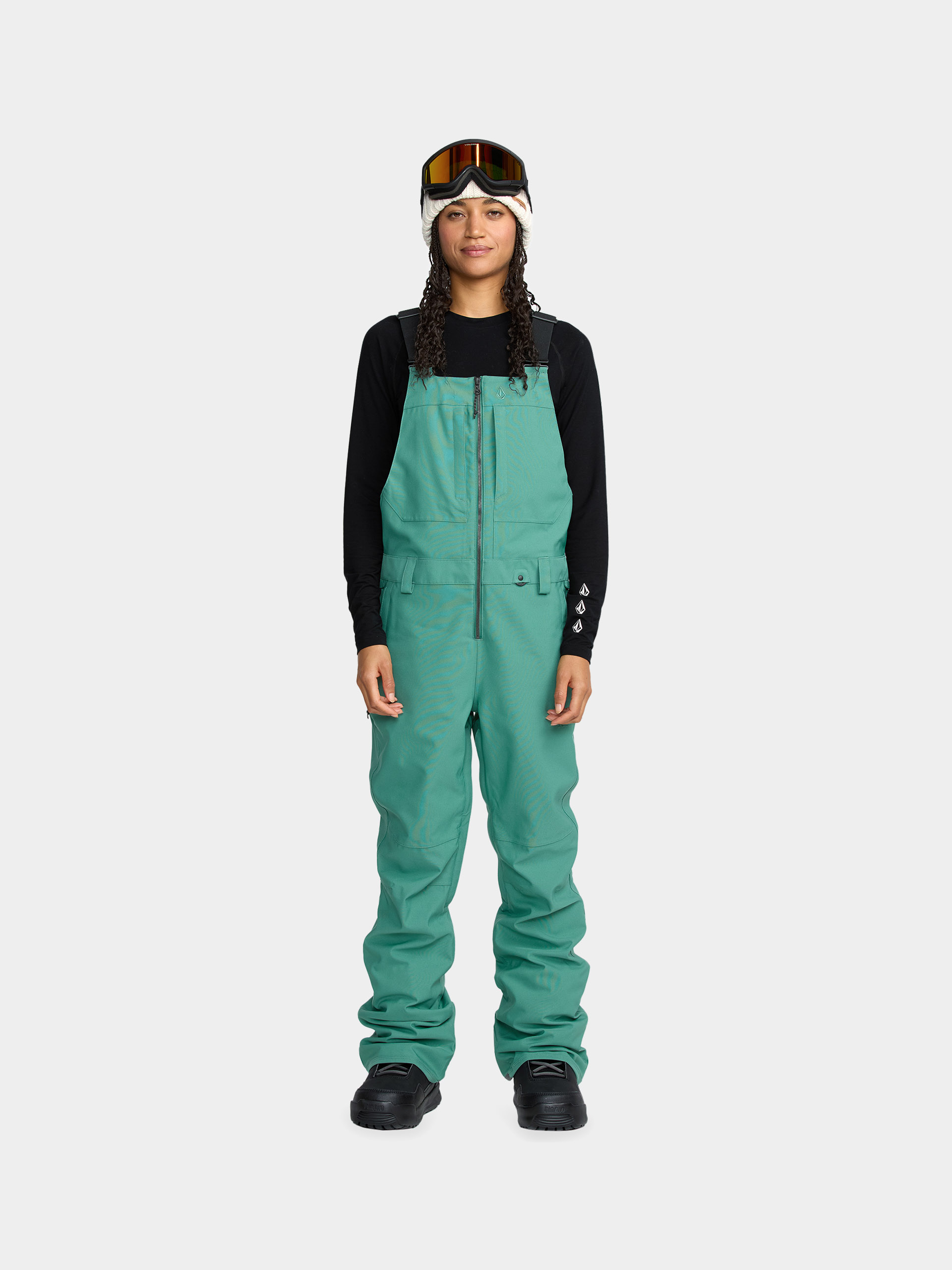 Volcom Snowboard pants Swift Bib Overall Wmn - beige (sand)