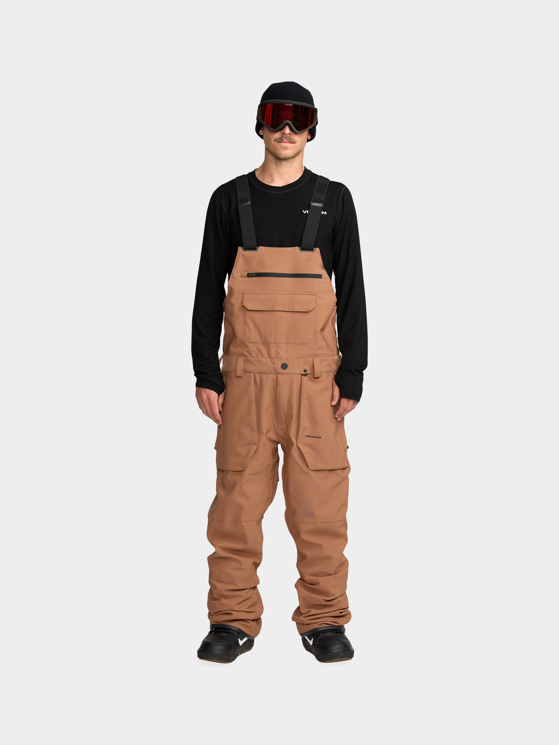 Volcom Snowboard pants Roan Bib Overall (terra brown)