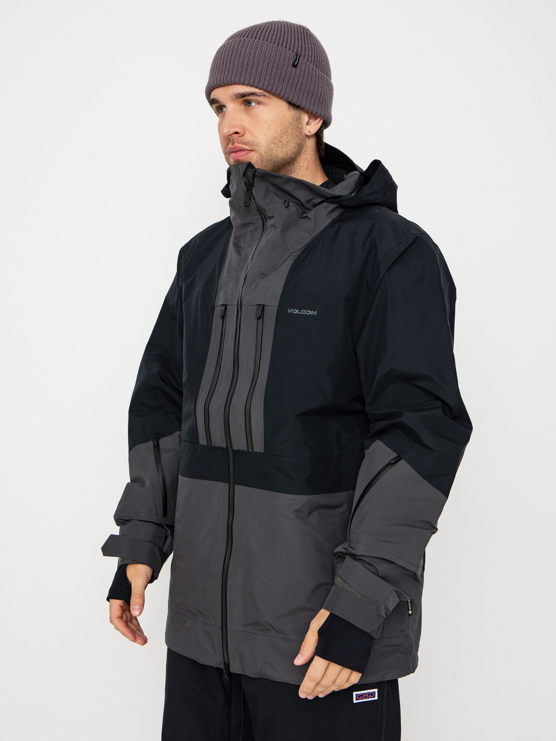 Herren Volcom Tds Inf Gore Tex Snowboard Jacke (black)