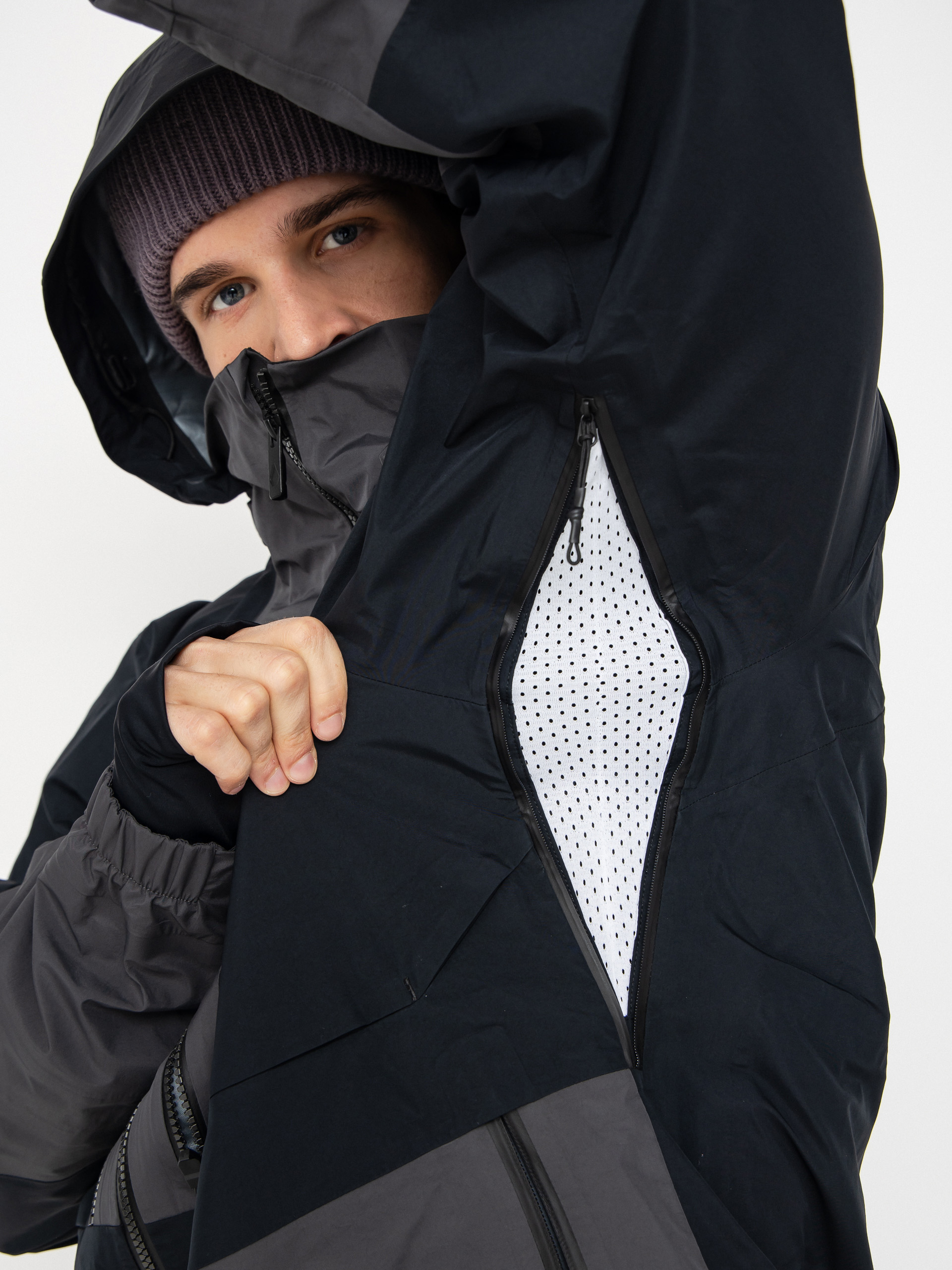 Herren Volcom Tds Inf Gore Tex Snowboard Jacke (black)