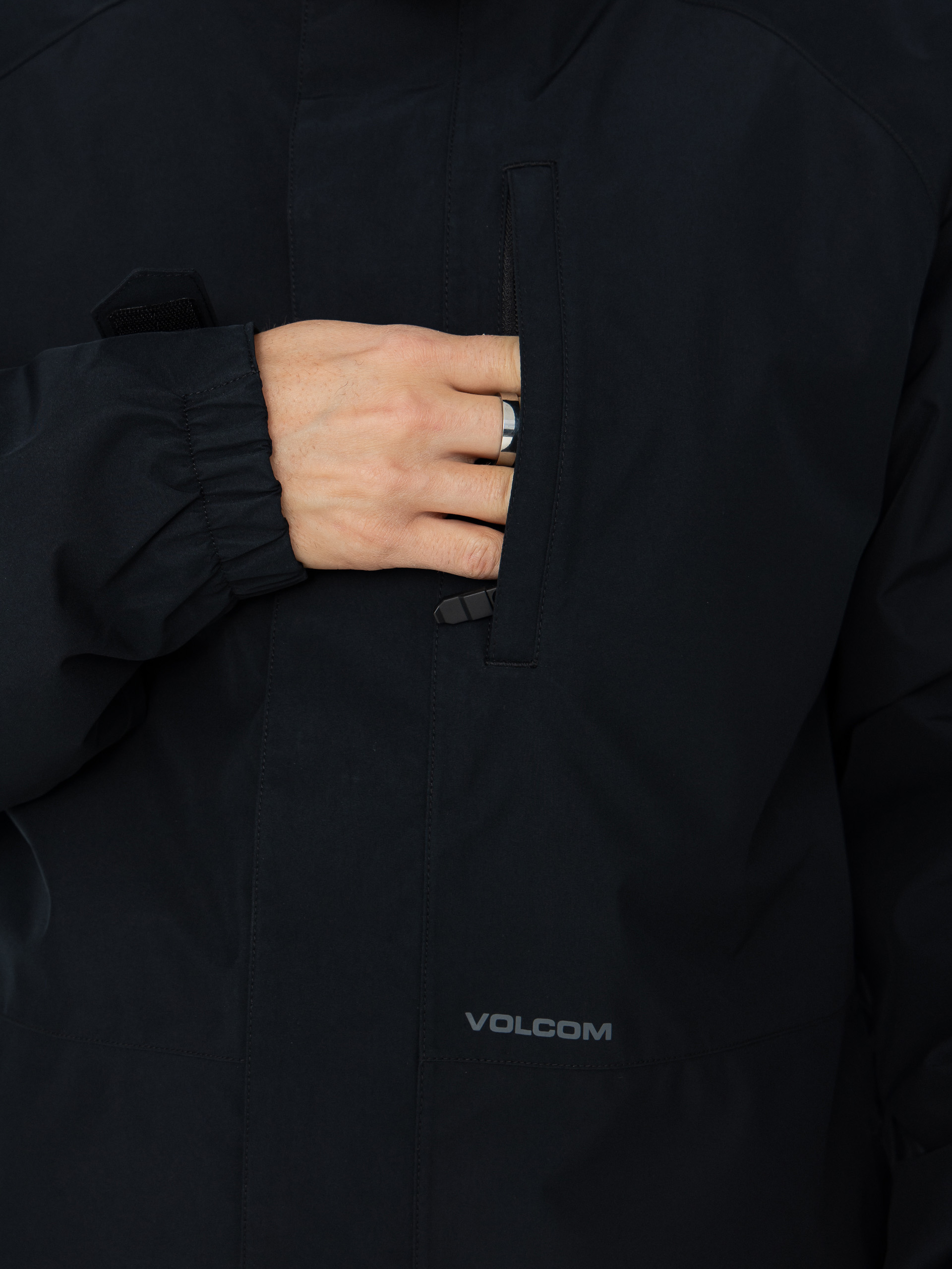 Mens Volcom Dua Ins Gore Tex Snowboard jacket (black)