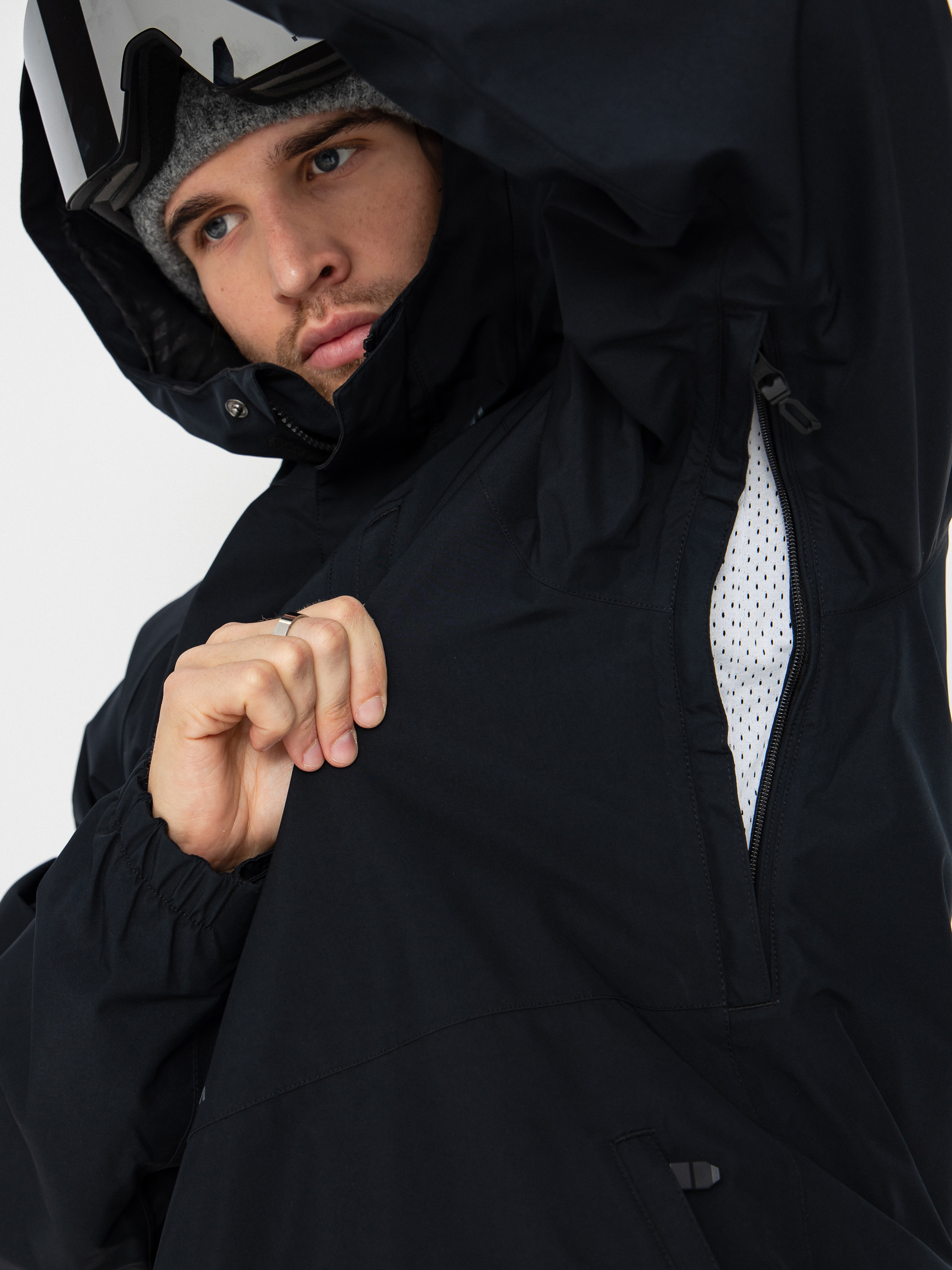 Mens Volcom Dua Ins Gore Tex Snowboard jacket (black)