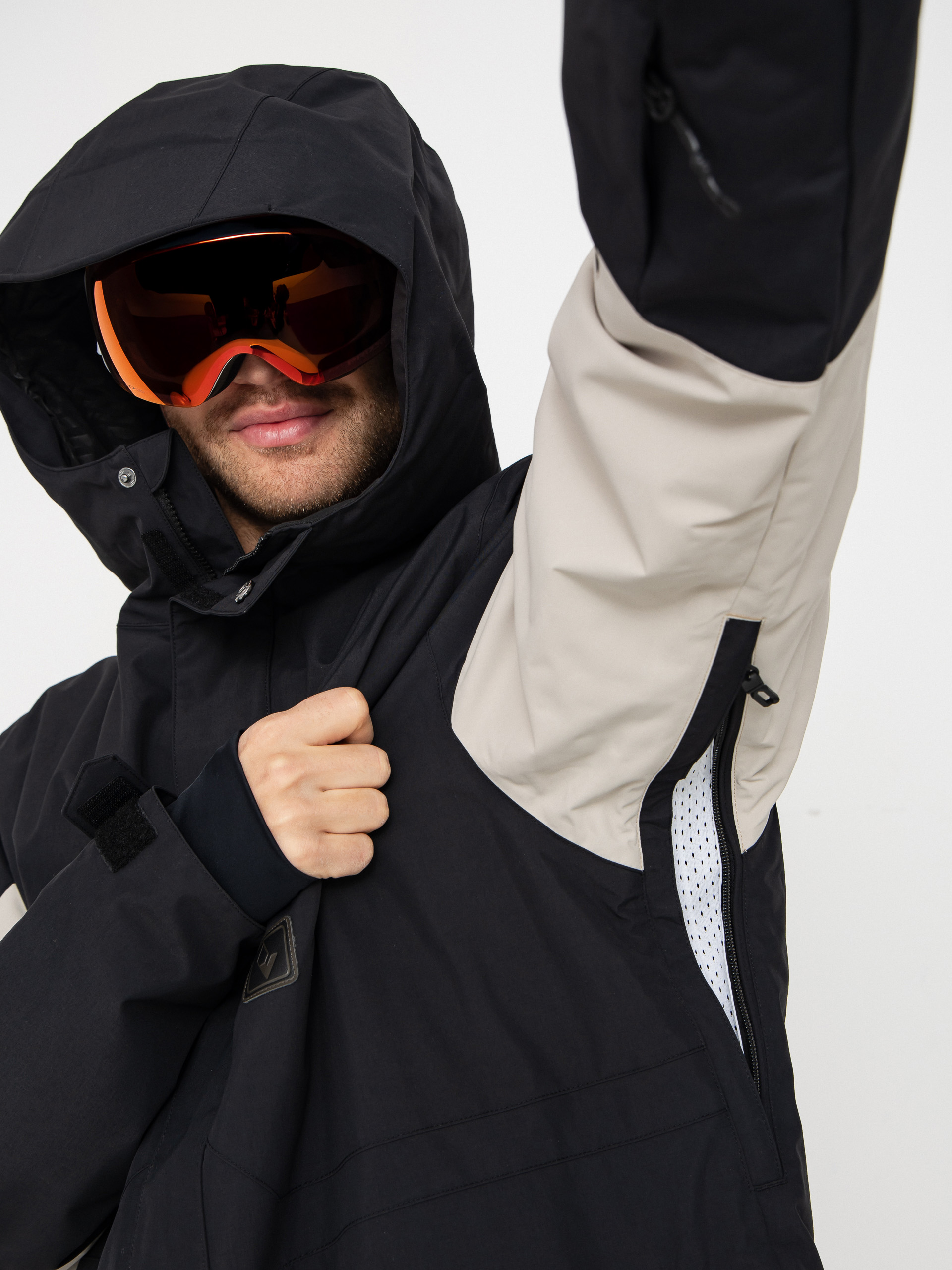 Herren Volcom Snowboard Jacke Primry Ins (black)