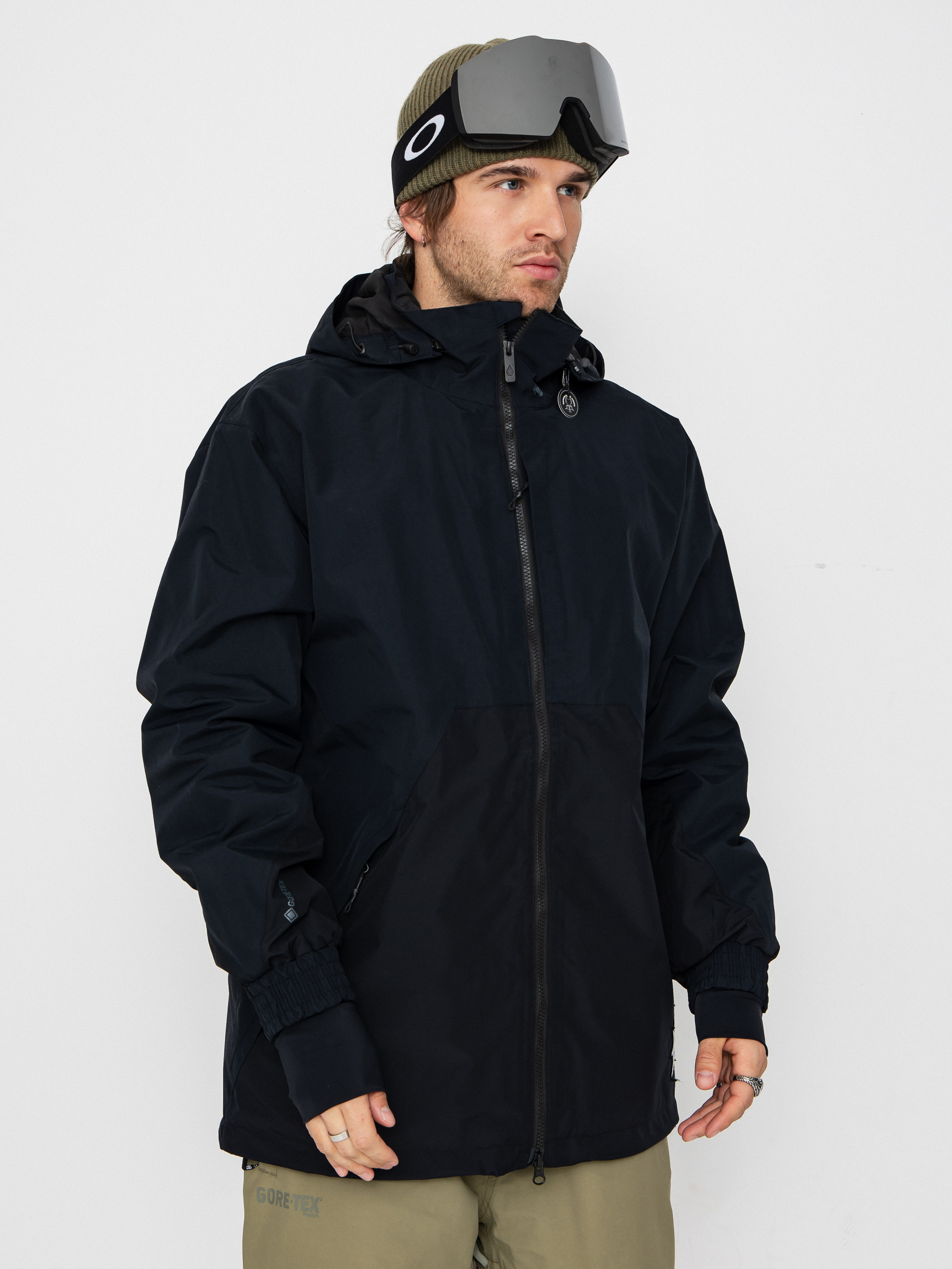 Herren Volcom Snowboard Jacke Longo Gore Tex (black)