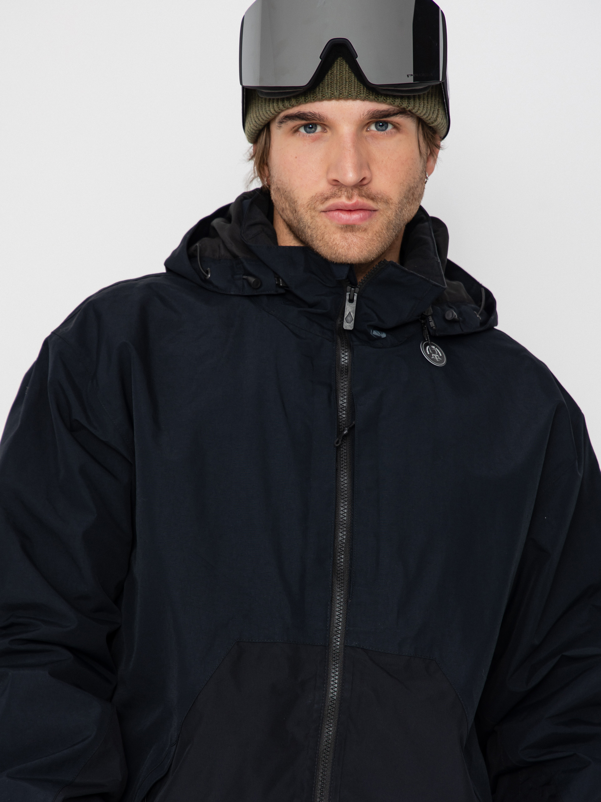 Herren Volcom Snowboard Jacke Longo Gore Tex (black)