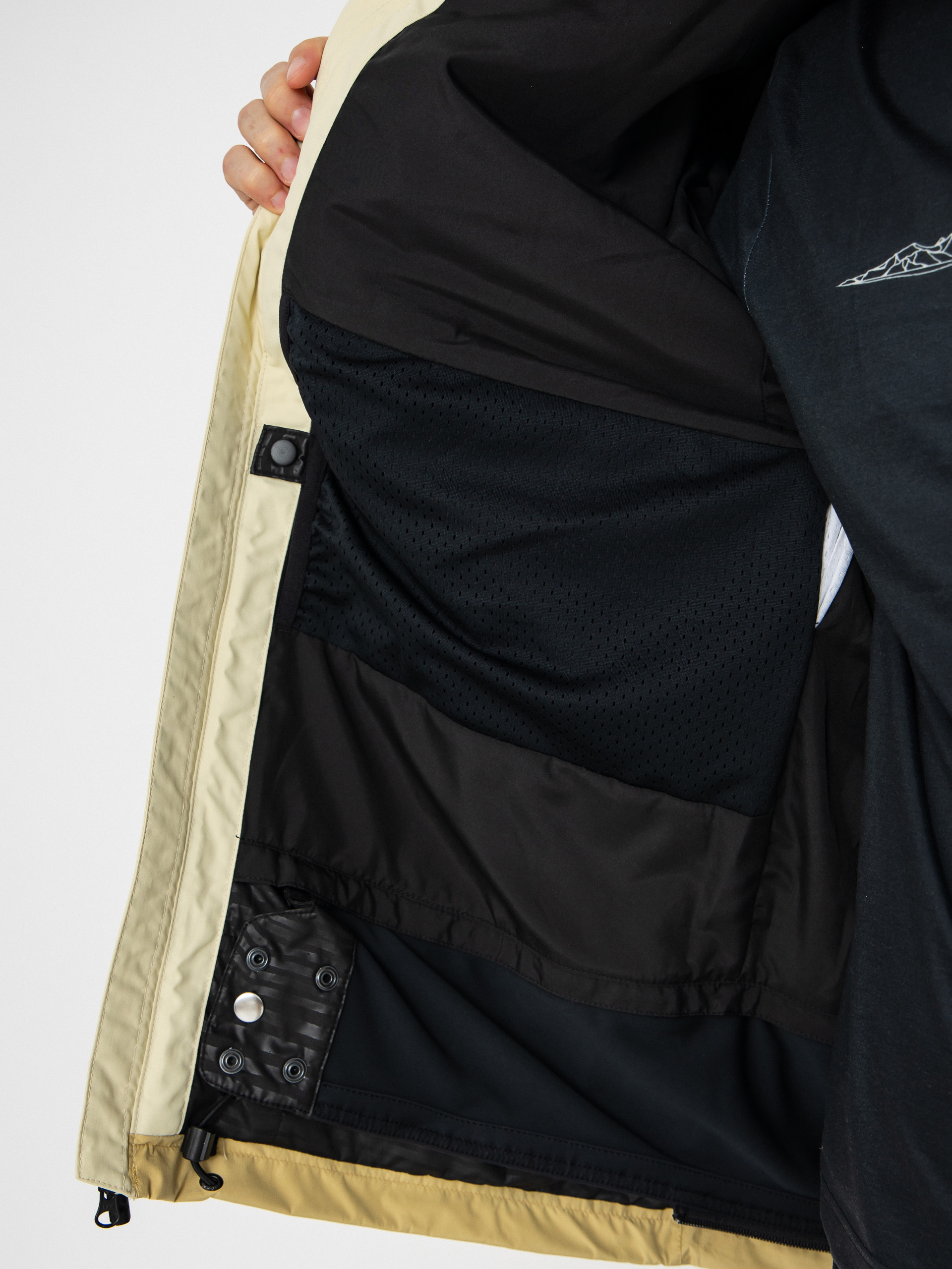 Mens Volcom Snowboard jacket Longo Gore Tex (chino)