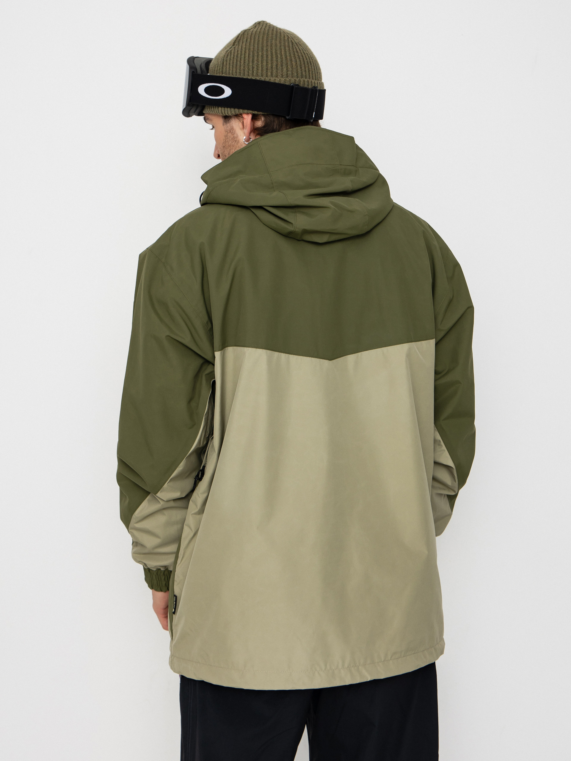Mens Volcom Longo Gore Tex Snowboard jacket (dark olive)