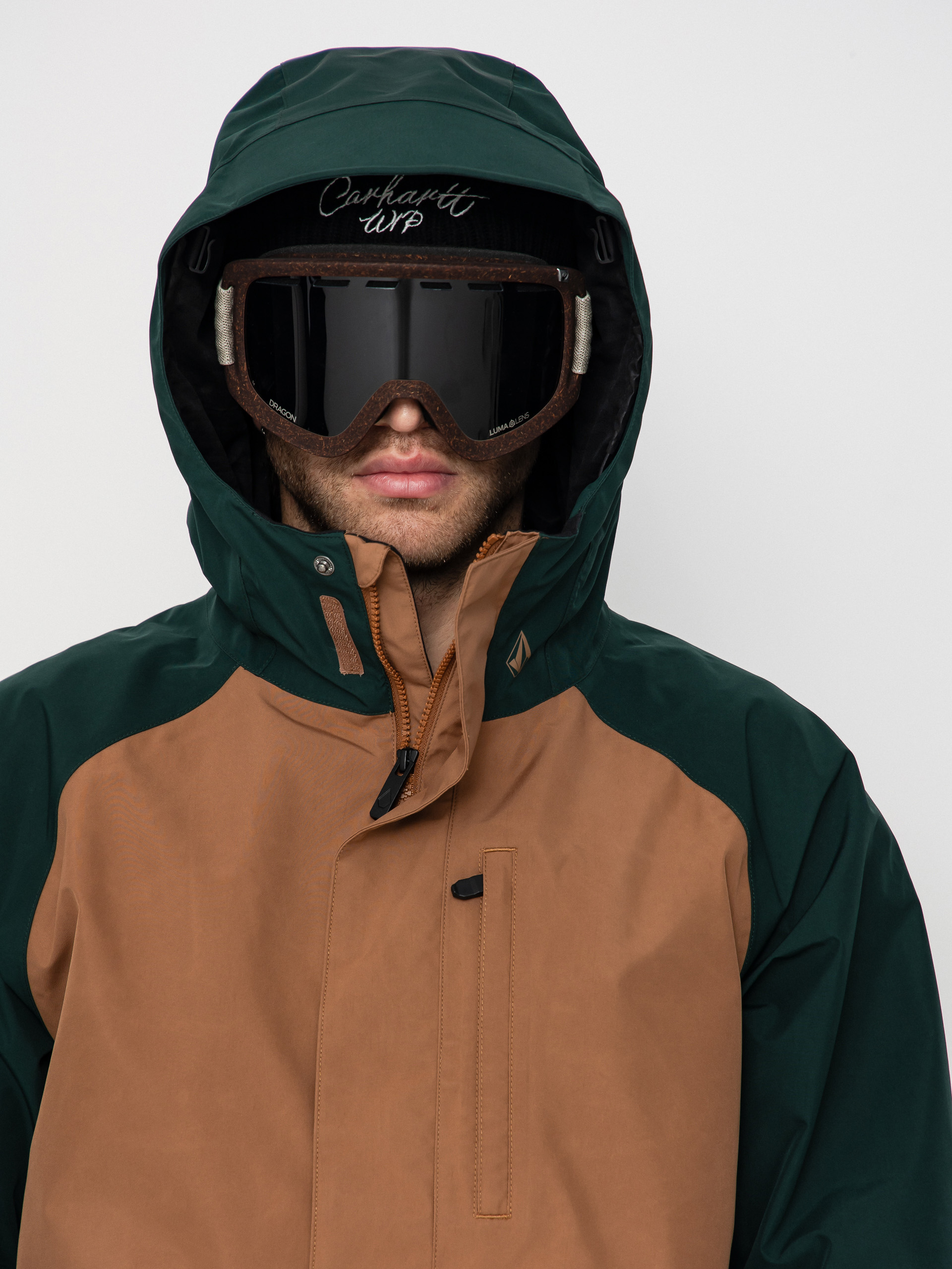Herren Volcom Dua Gore Tex Snowboard Jacke (terra brown)