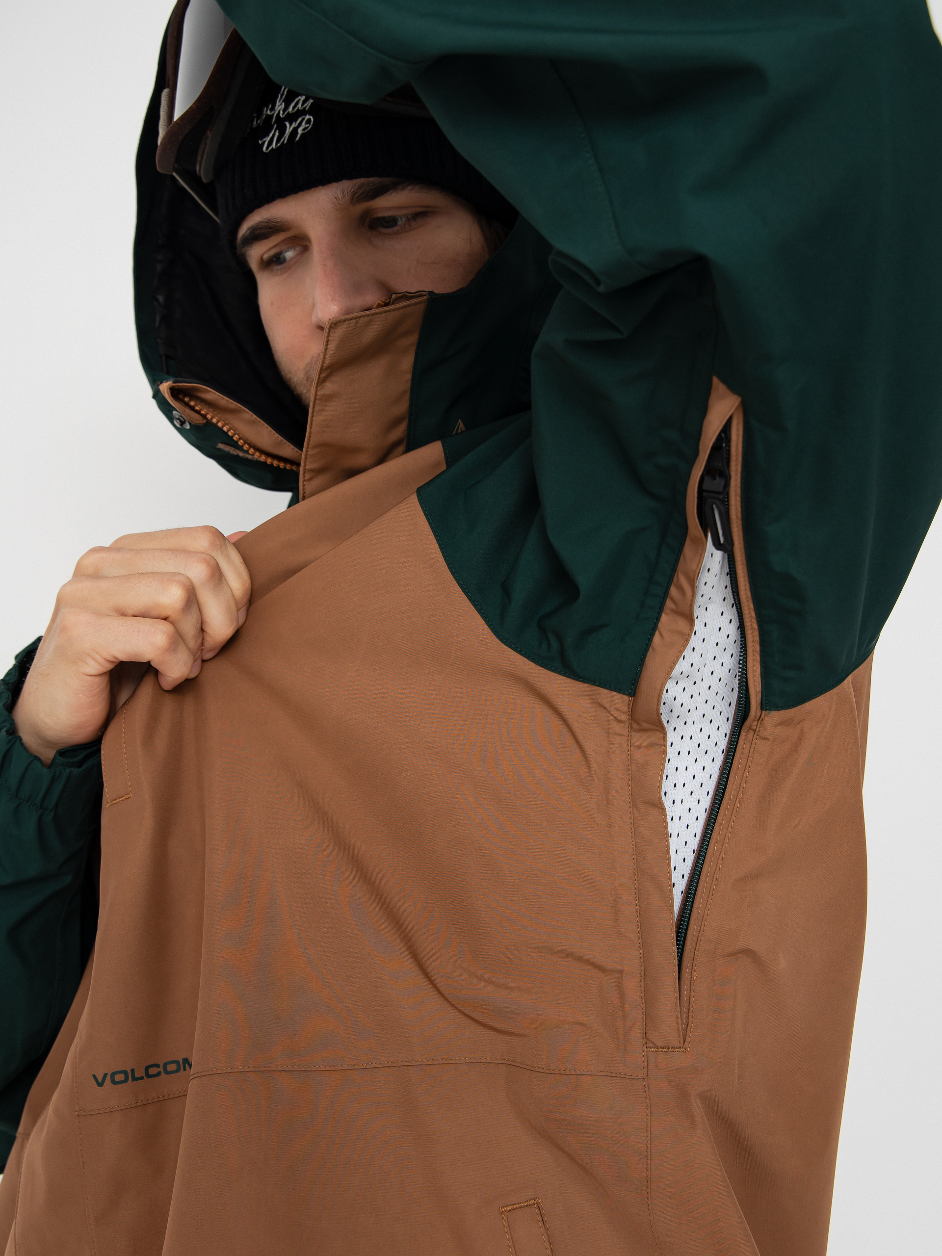 Herren Volcom Dua Gore Tex Snowboard Jacke (terra brown)