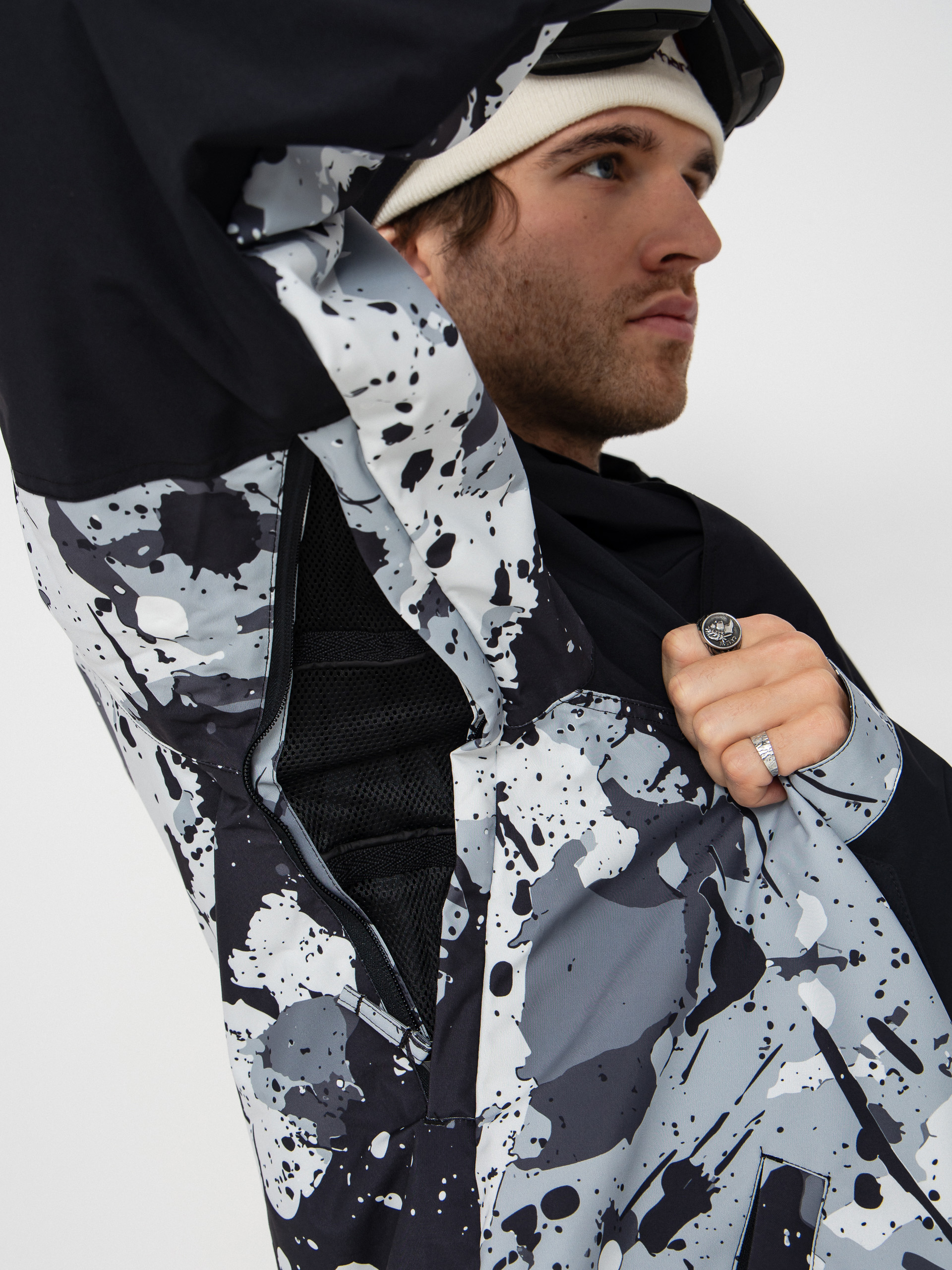 Herren DC Dc-43 Anorak Snowboard Jacke (splat camo)