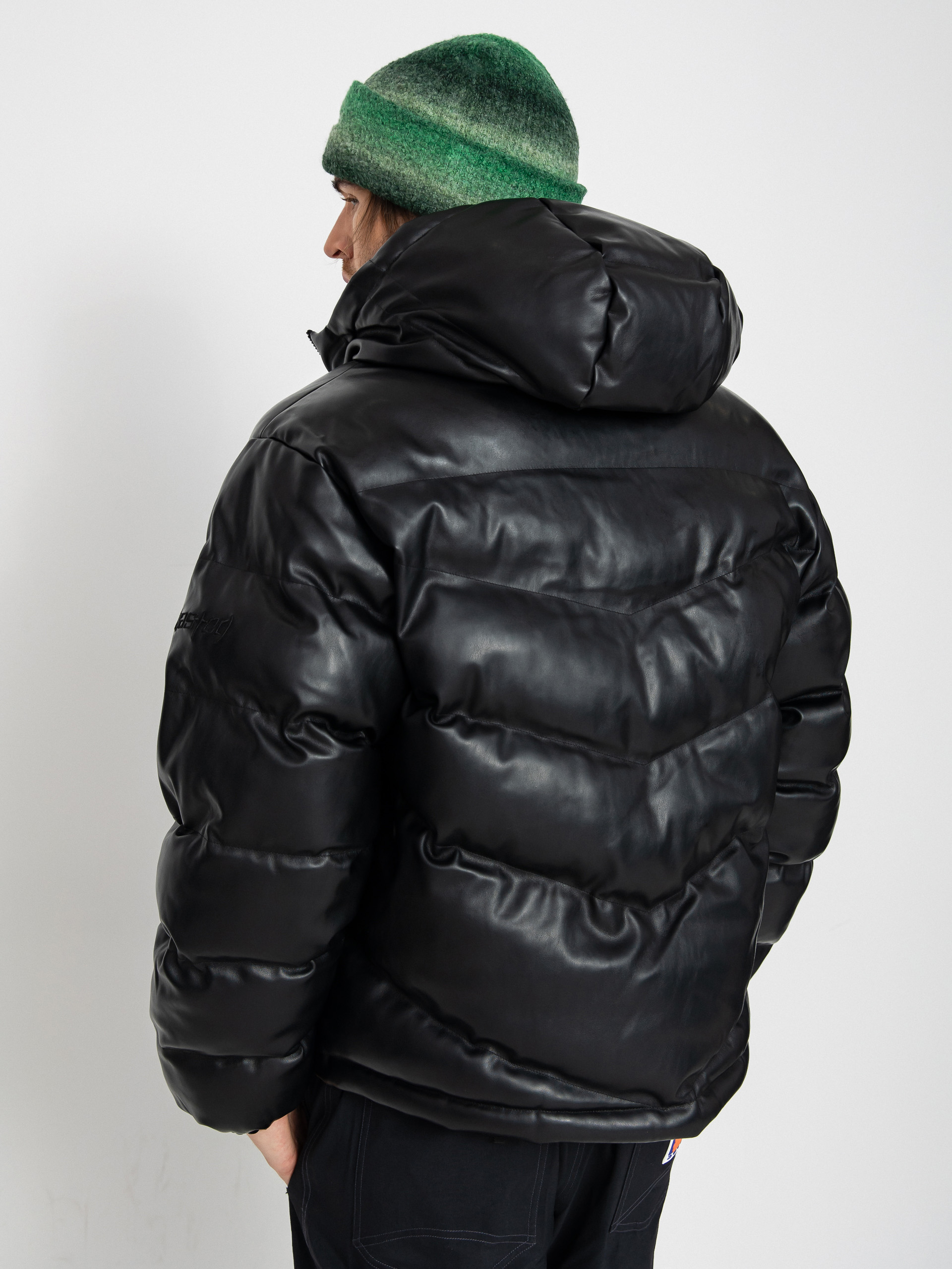 Wasted Paris Skull Puffer Jacke (black)