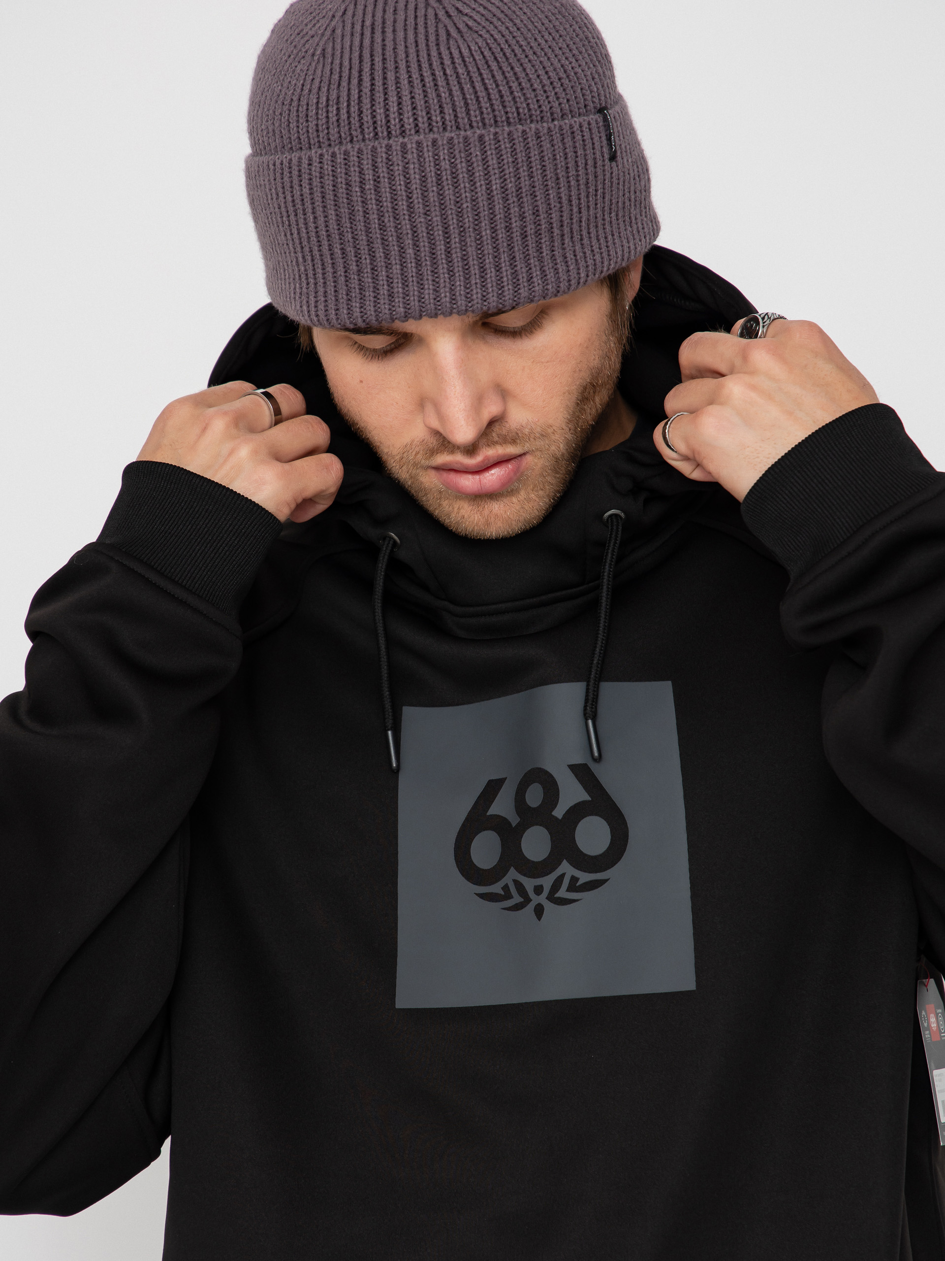 Herren 686 Aktives Sweatshirt Bonded Fleece HD (black)