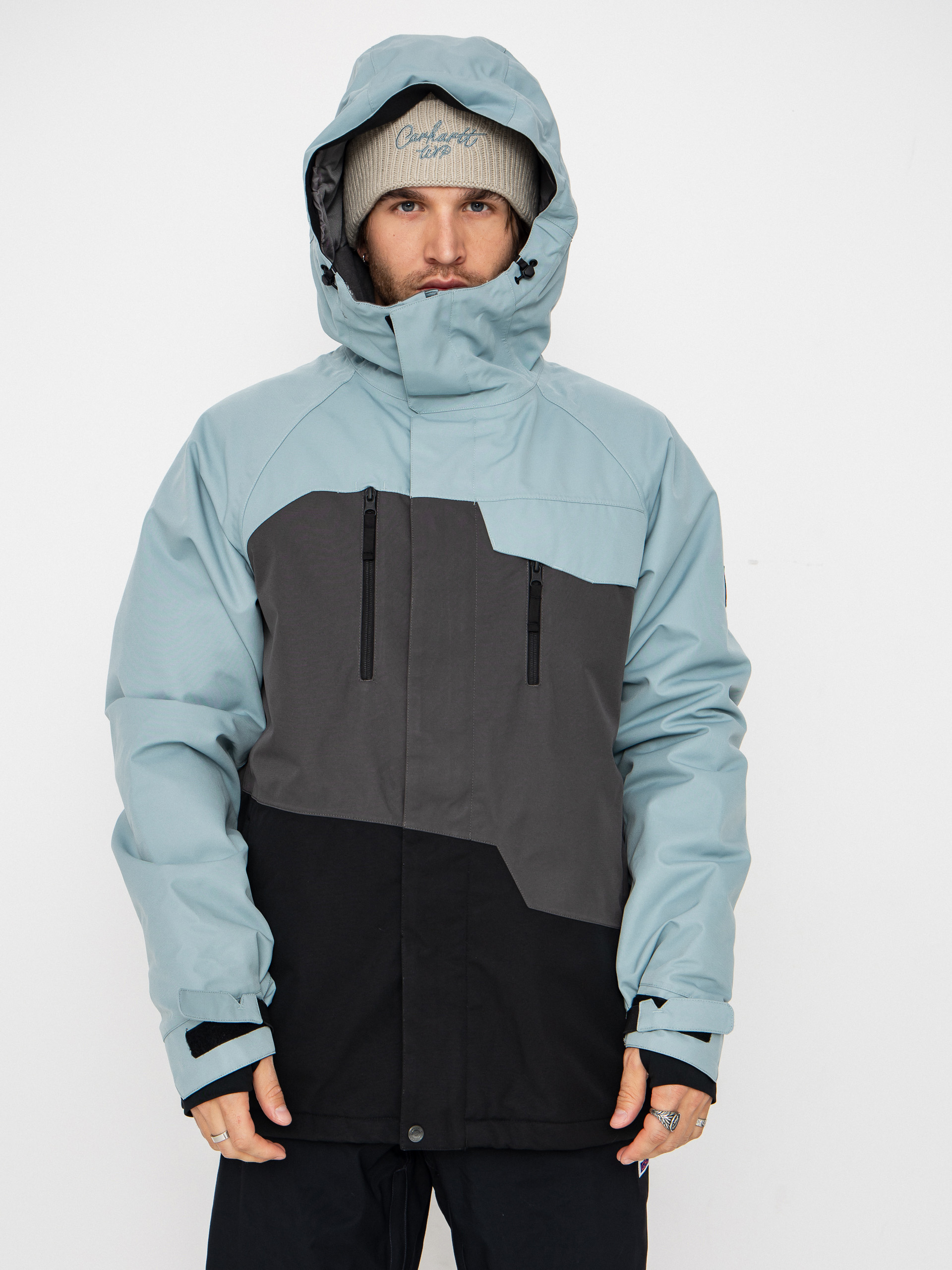 686 Snowboard jacket Geo Insulated (dusty marine colorblock)