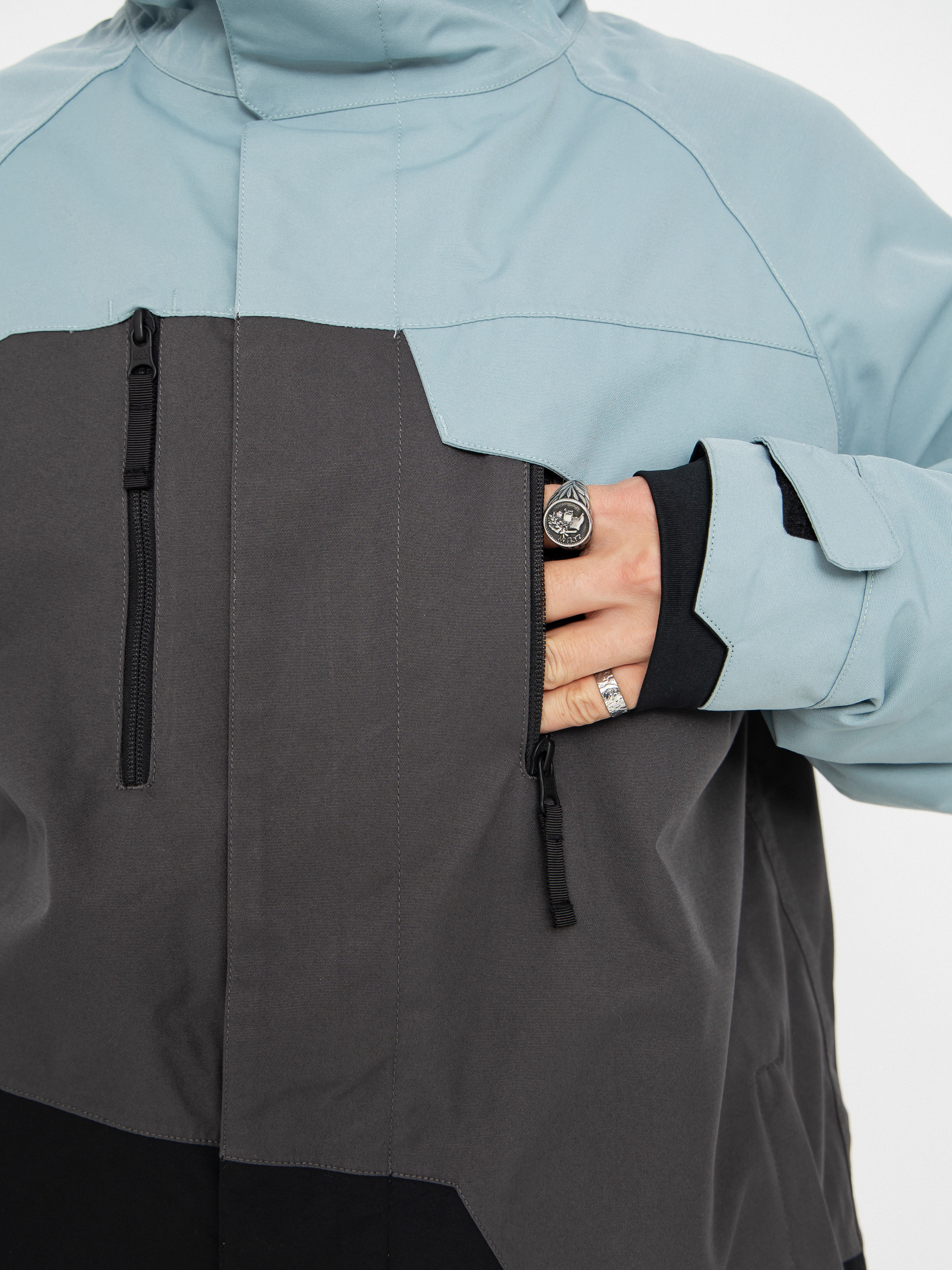 Herren 686 Snowboard Jacke Geo Insulated (dusty marine colorblock)