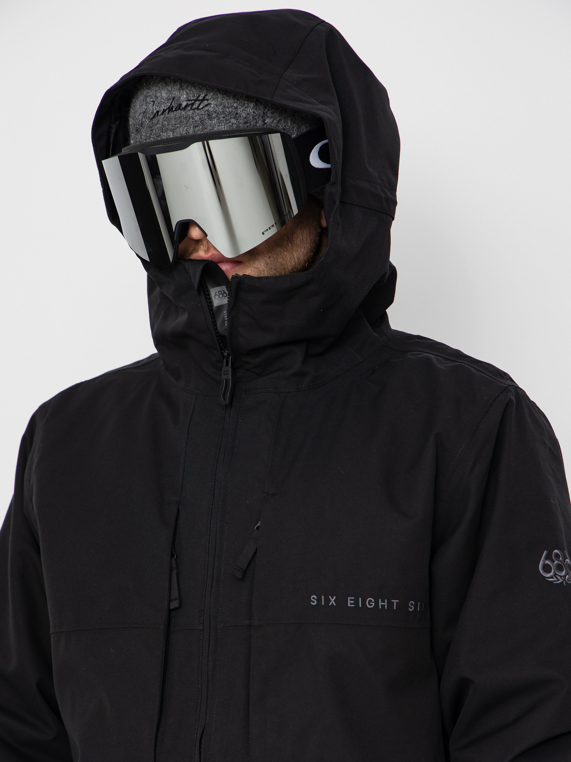 Mens 686 Snowboard jacket Smarty 3 In 1 Form (black)