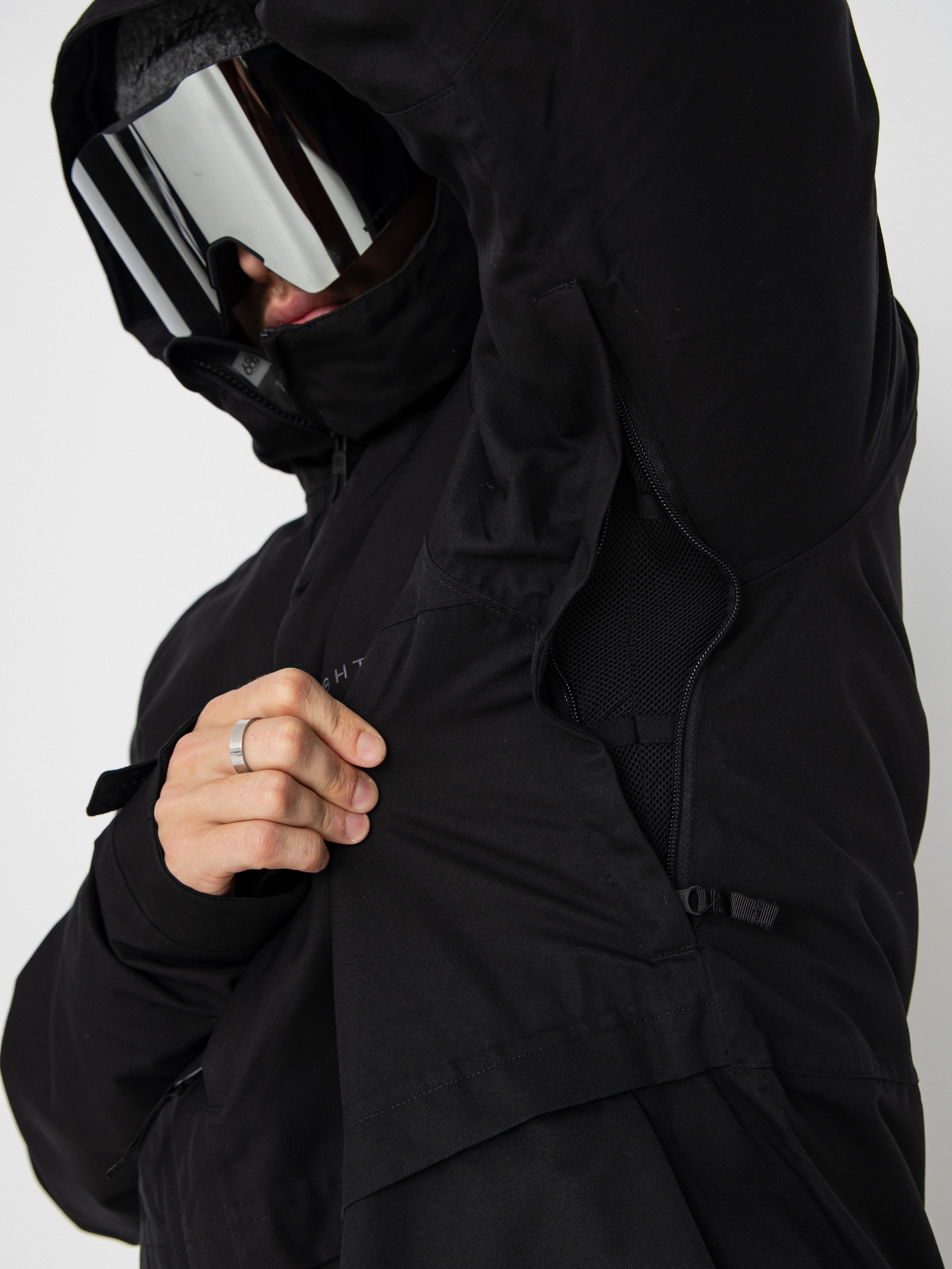 Mens 686 Snowboard jacket Smarty 3 In 1 Form (black)