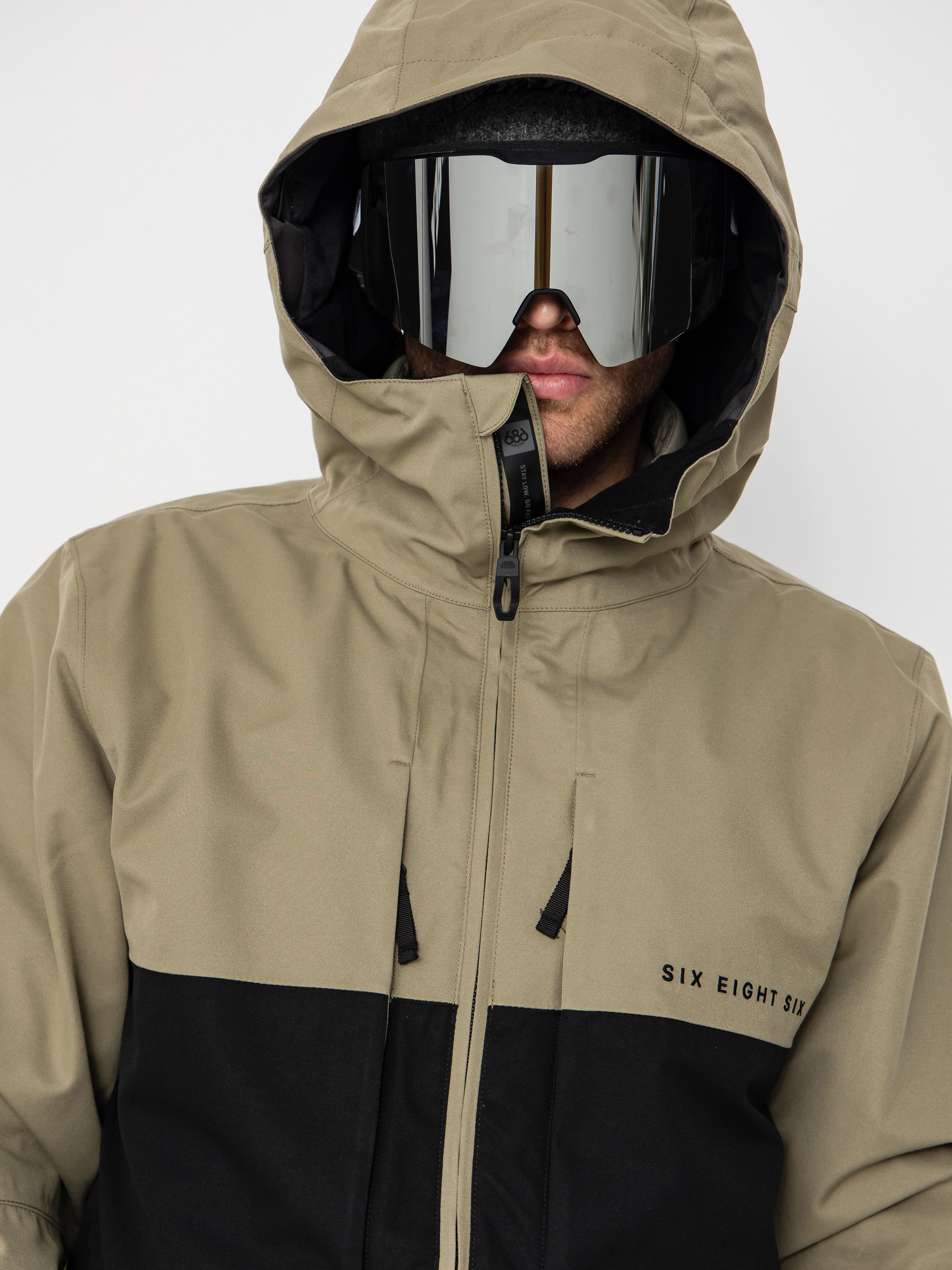 Herren 686 Snowboard Jacke Smarty 3 In 1 Form (sage colorblock)