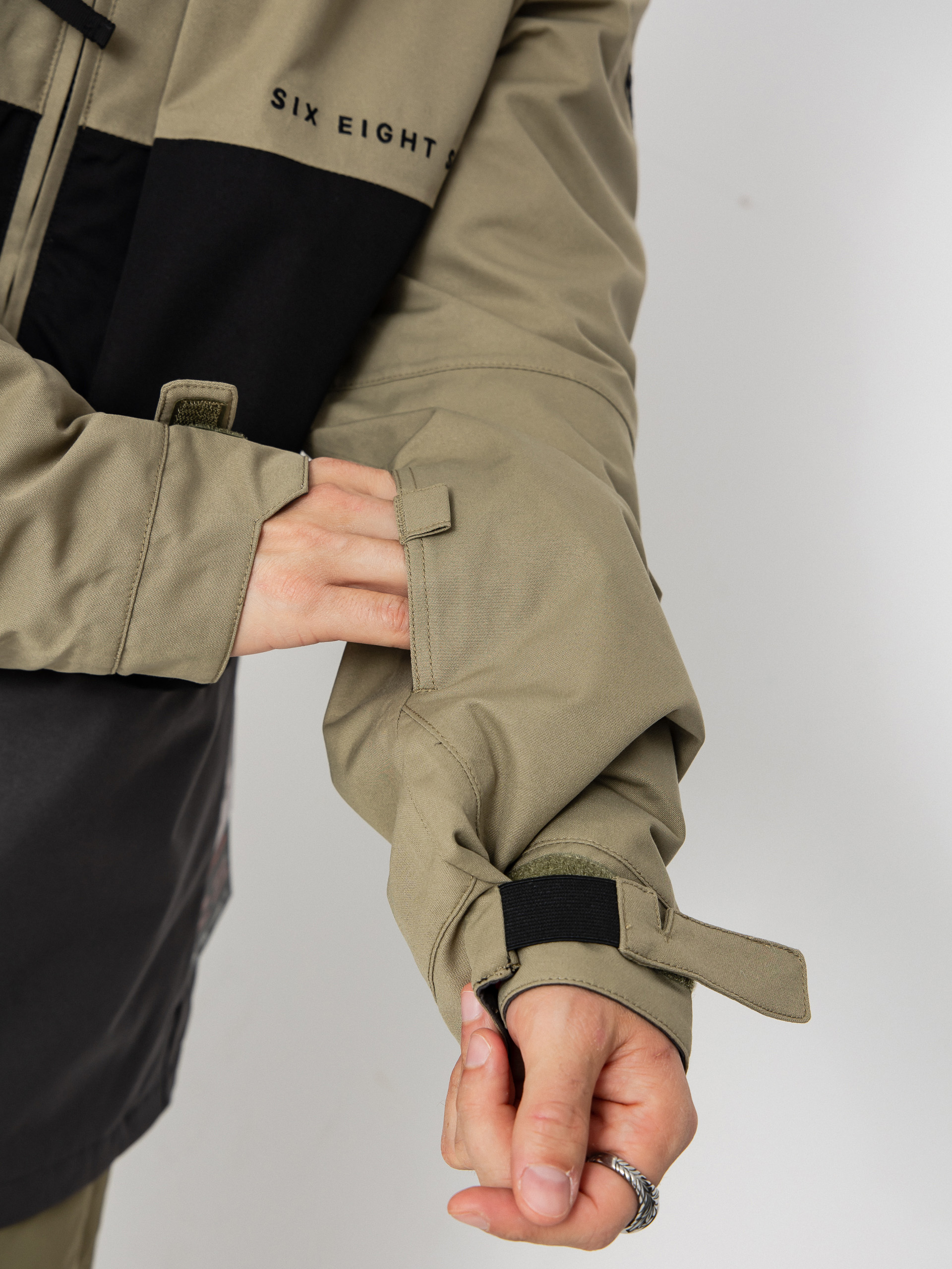 Herren 686 Snowboard Jacke Smarty 3 In 1 Form (sage colorblock)