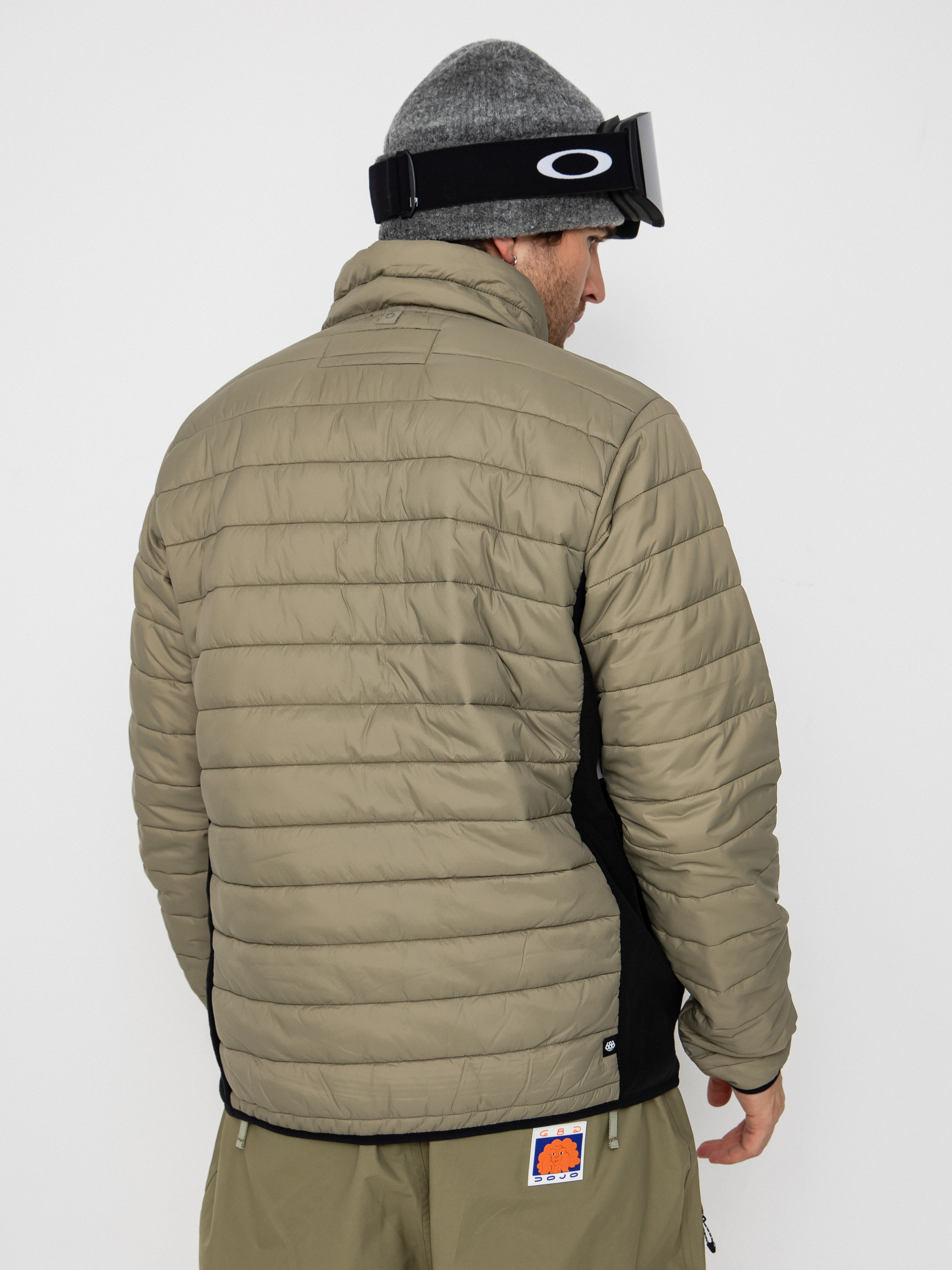 Herren 686 Snowboard Jacke Smarty 3 In 1 Form (sage colorblock)