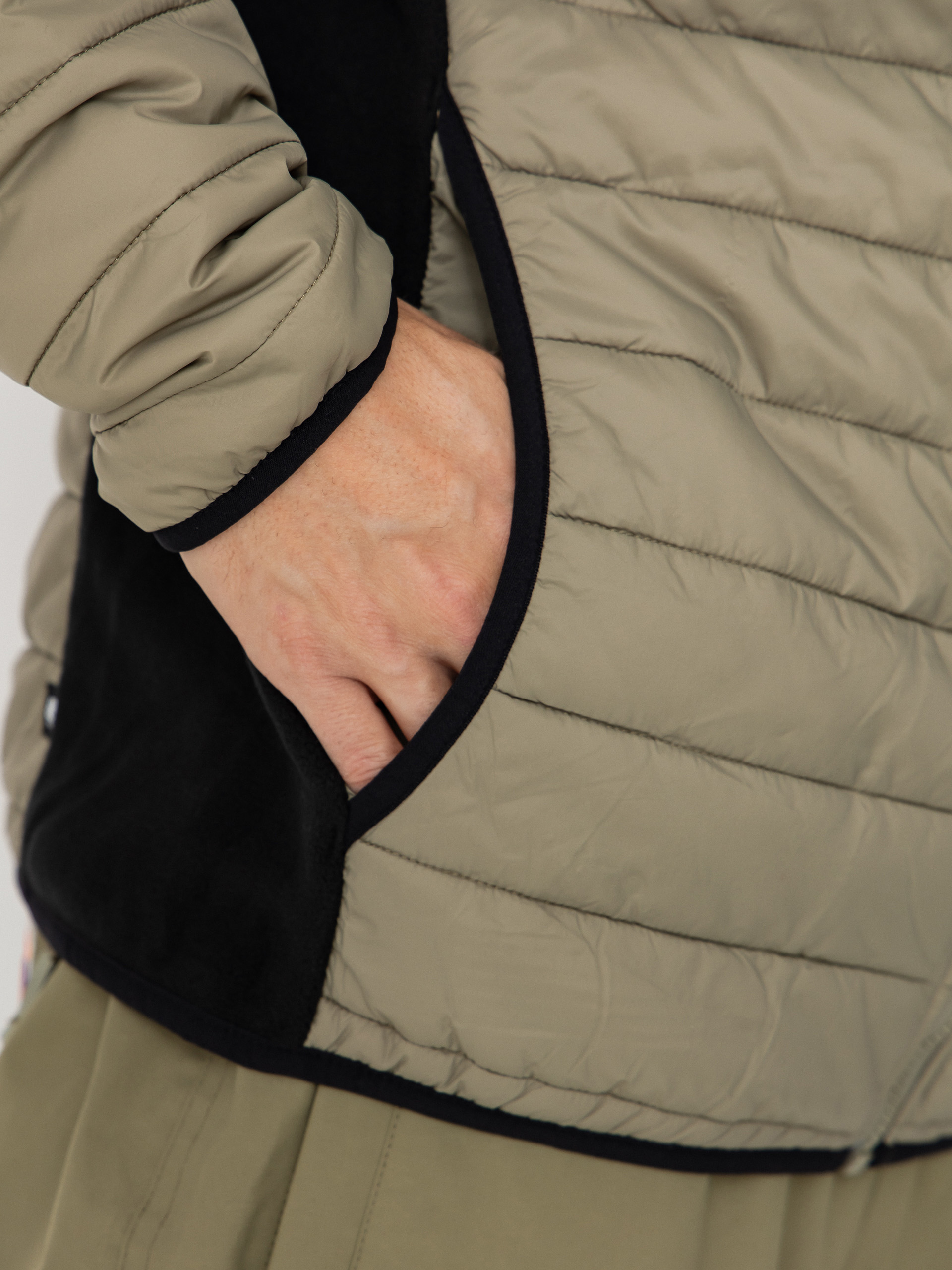 Mens 686 Snowboard jacket Smarty 3 In 1 Form (sage colorblock)