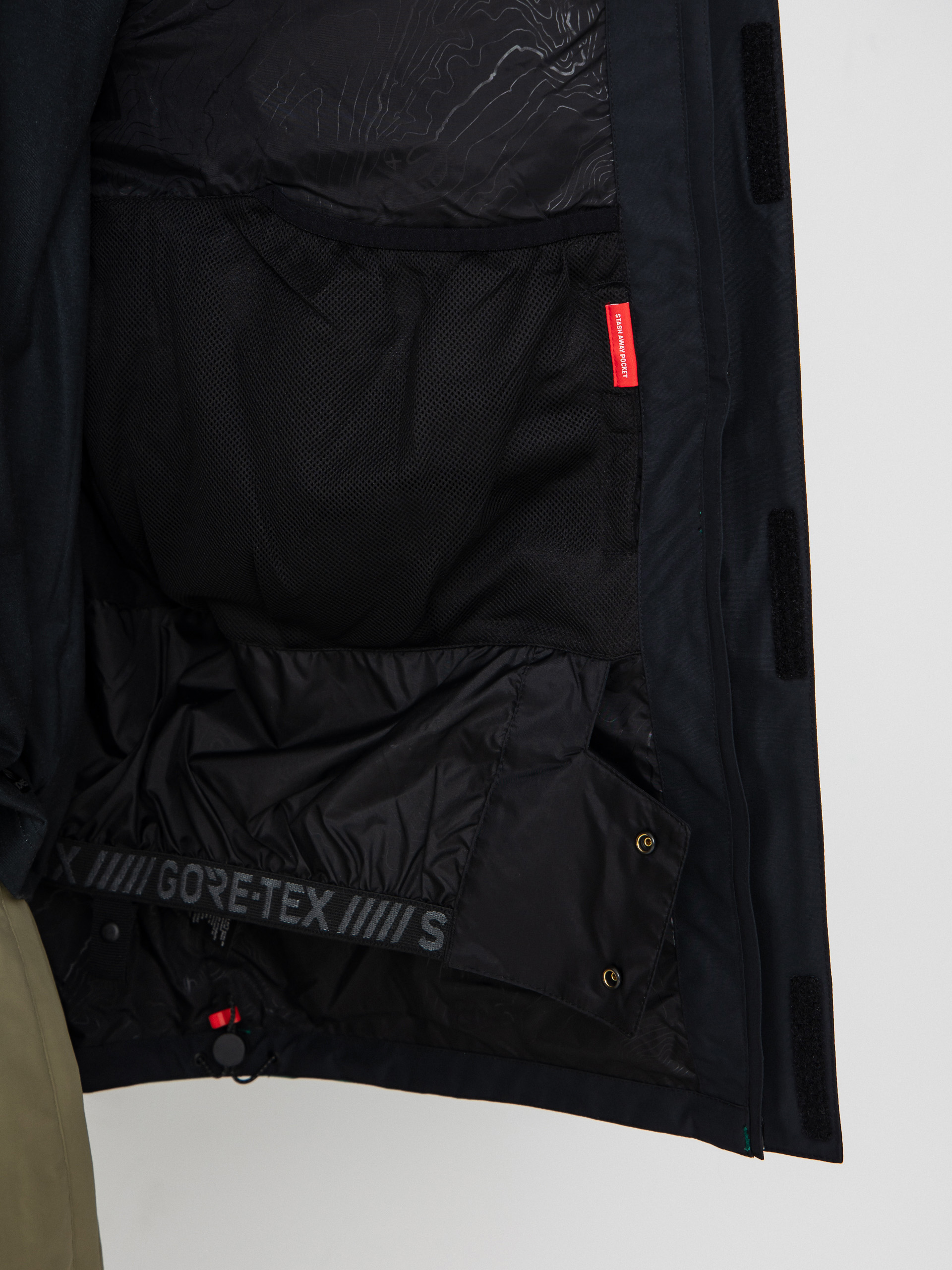 Mens 686 Snowboard jacket Gore-TeX Core (sage colorblock)