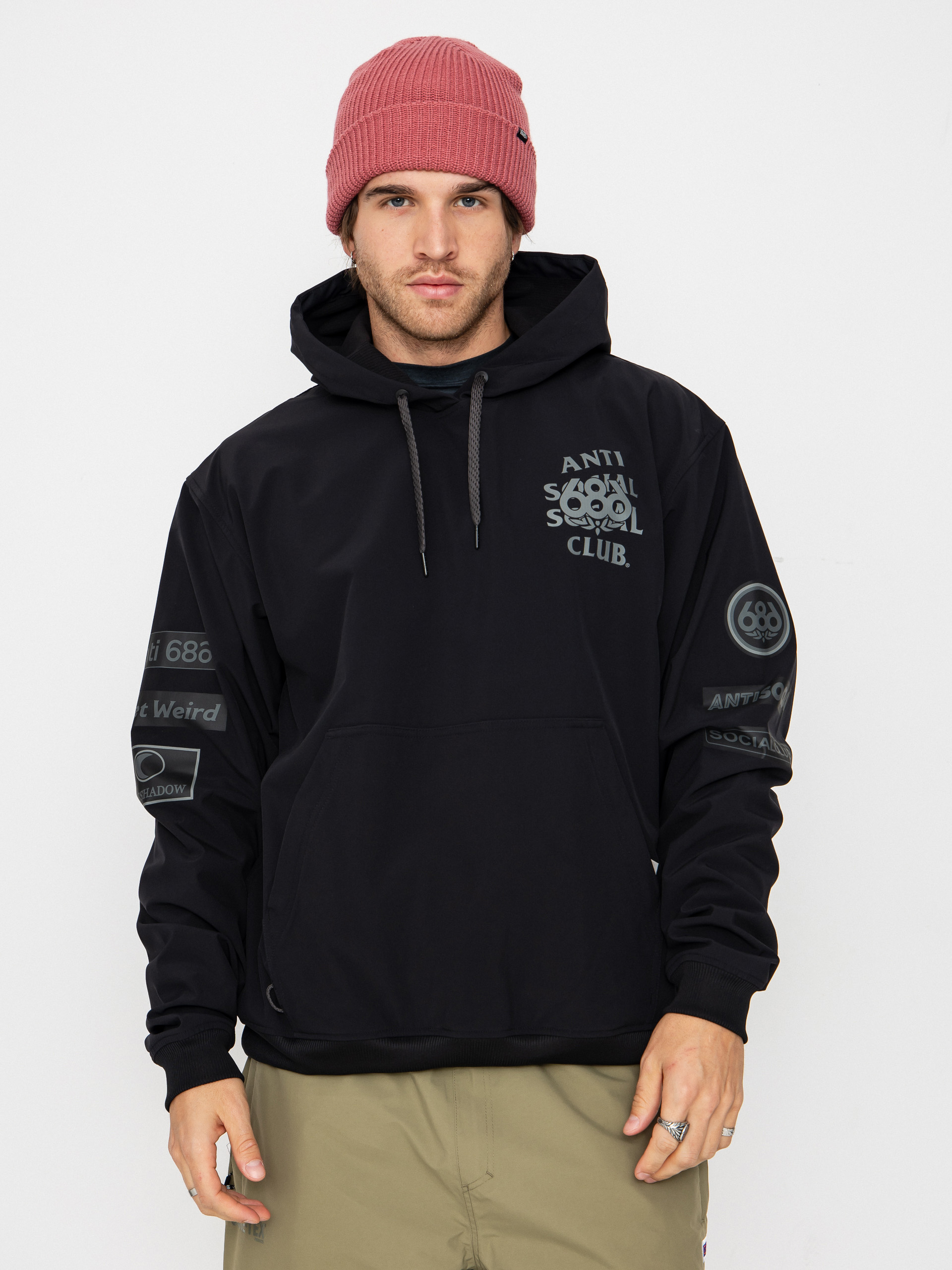686 X ASSC F1 Waterproof Team HD Active sweatshirt - black (assc