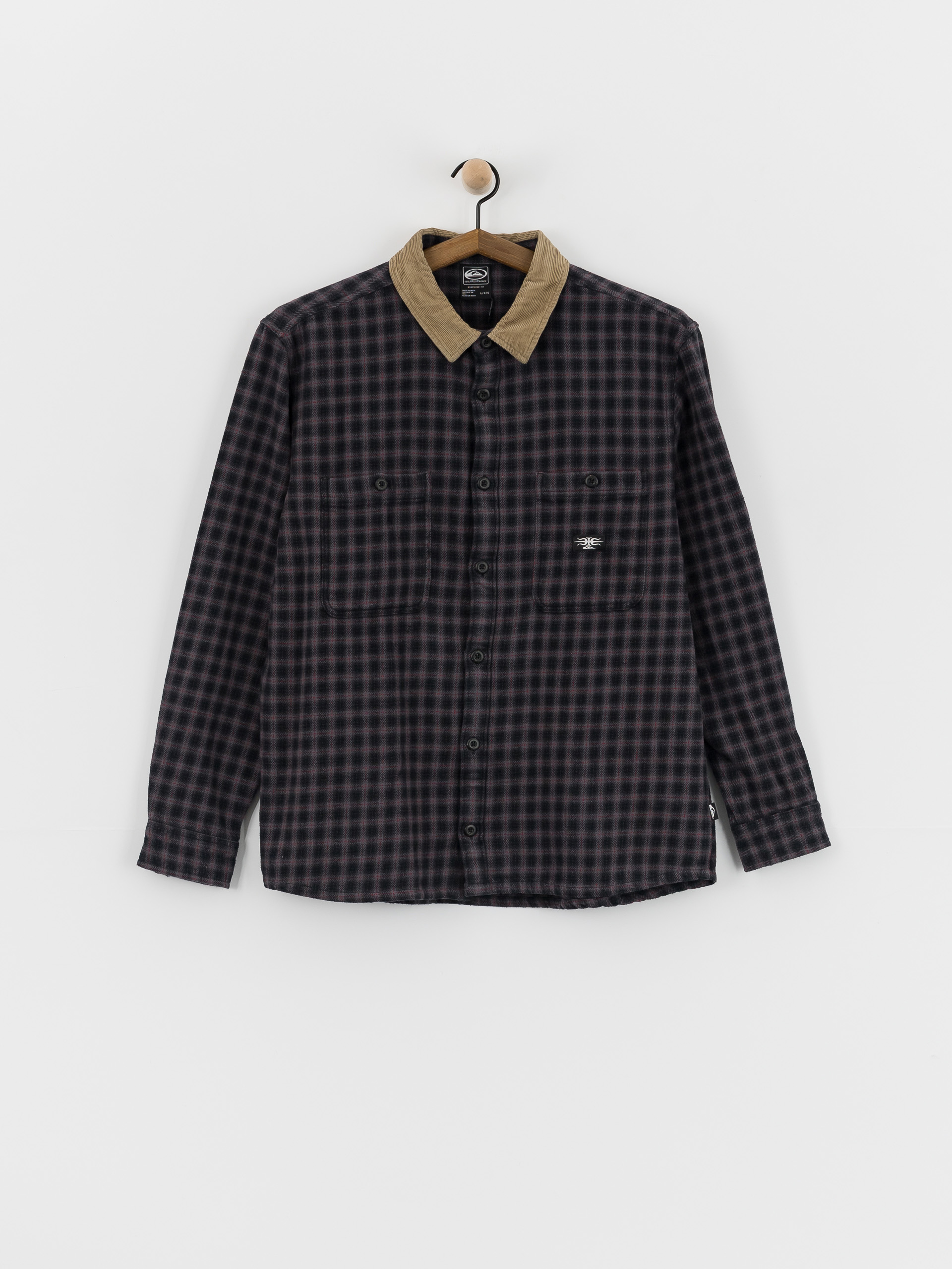 Quiksilver Hemd Mercury Sandstrokes (sand strokes black)