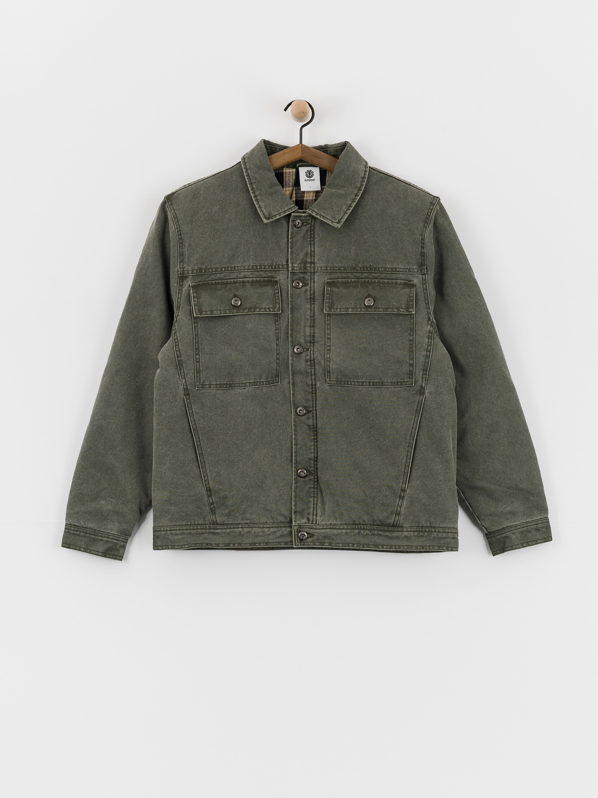 Element Jacke Trucker Canvas (forest night)