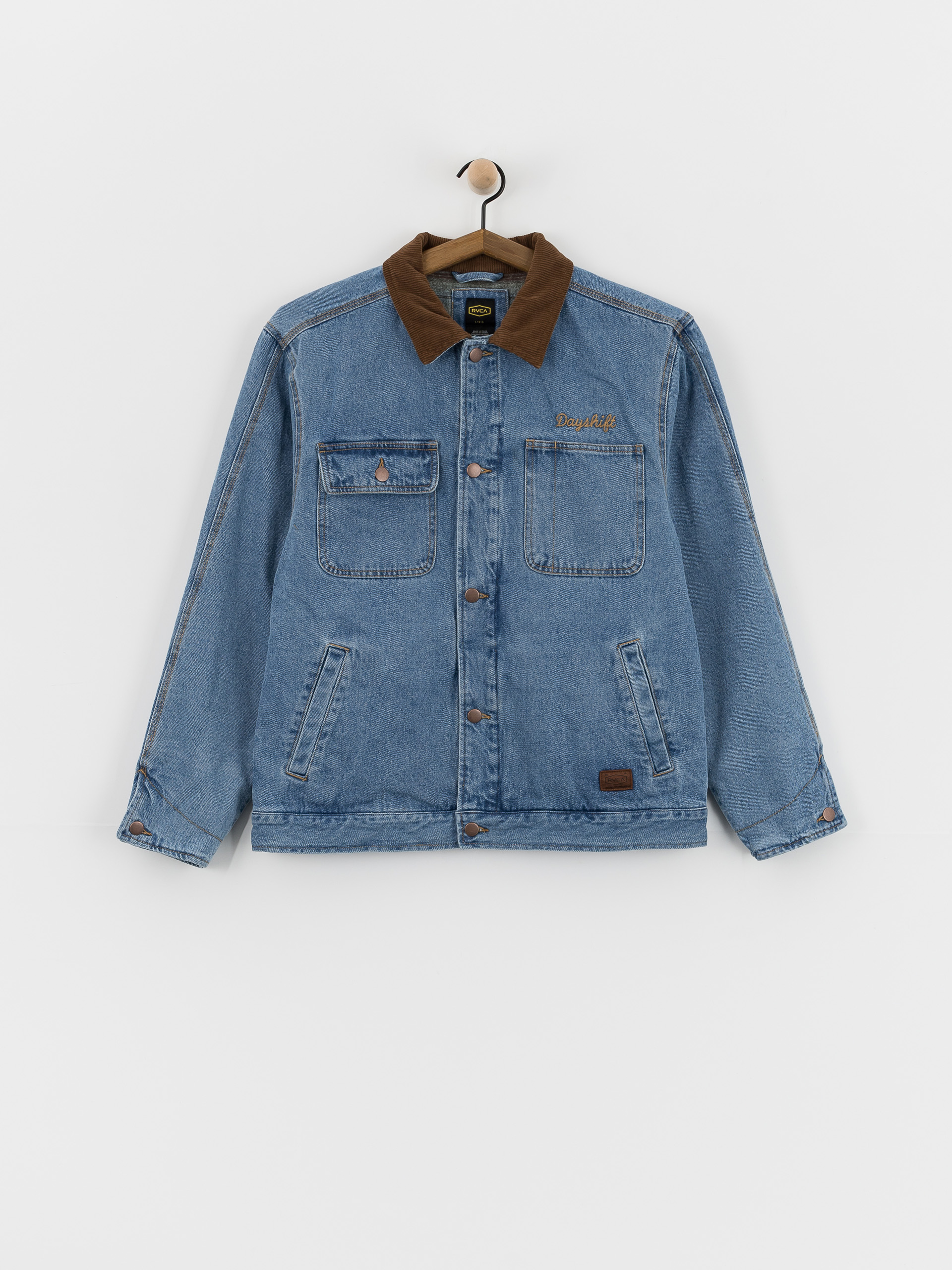 RVCA Post Dayshift Jacket (blue collar)