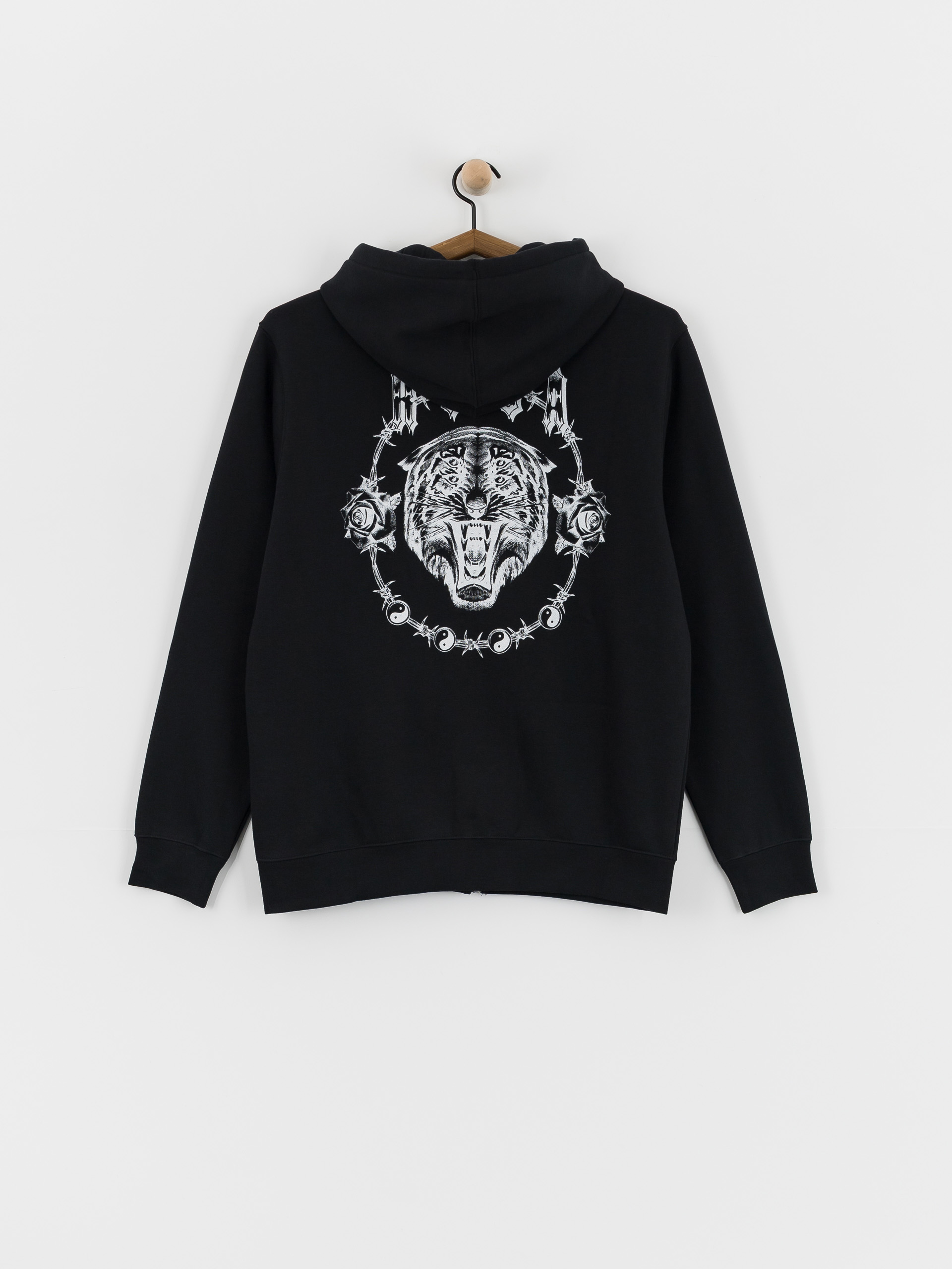RVCA Benj Tiger Eyes ZHD Hoodie (black)