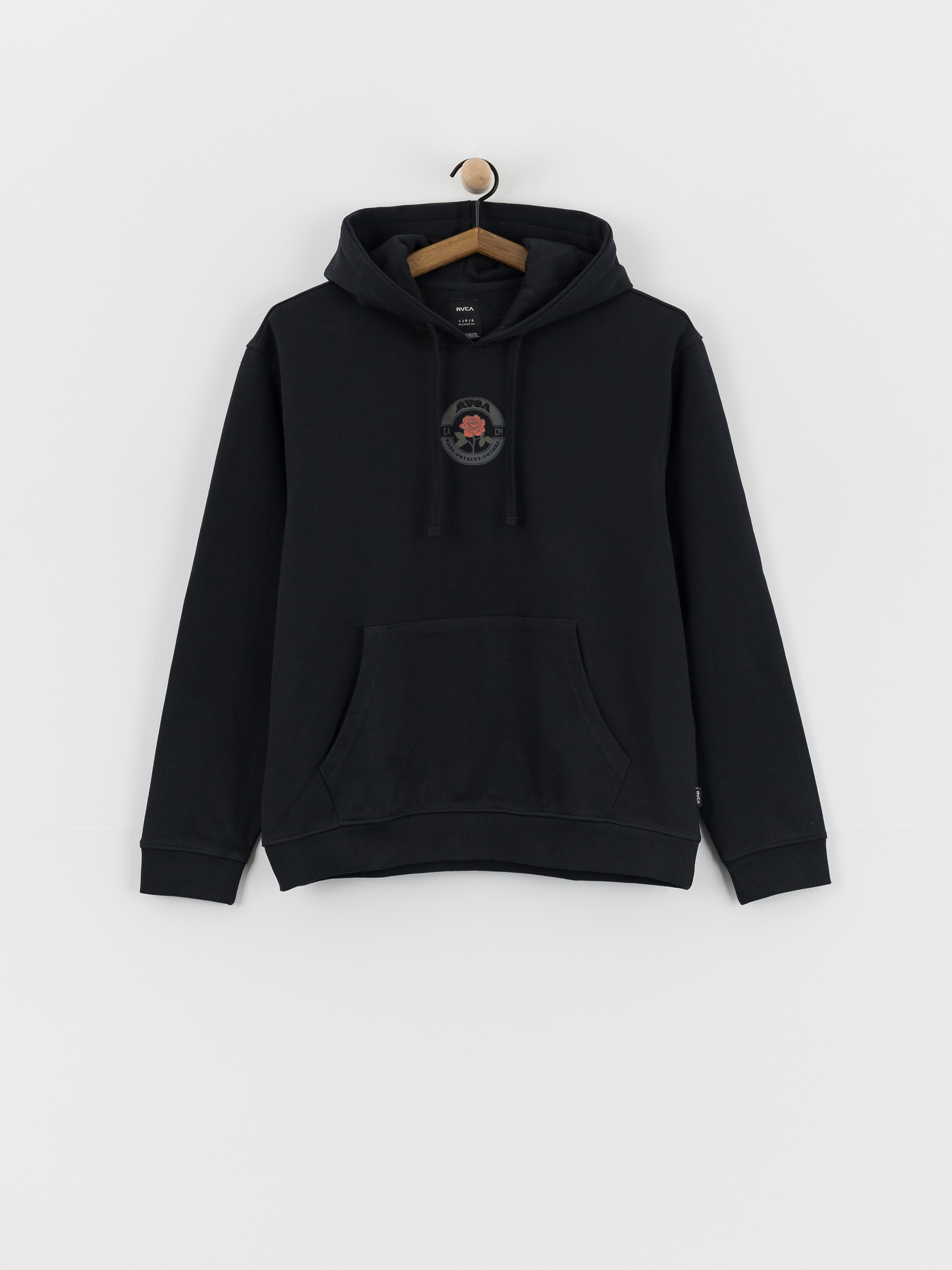RVCA Roses Poster HD Hoodie (black)
