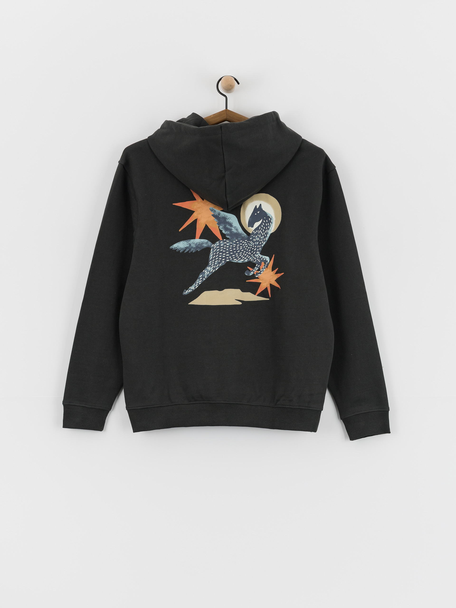 RVCA Pegasus HD Hoodie (pirate black)