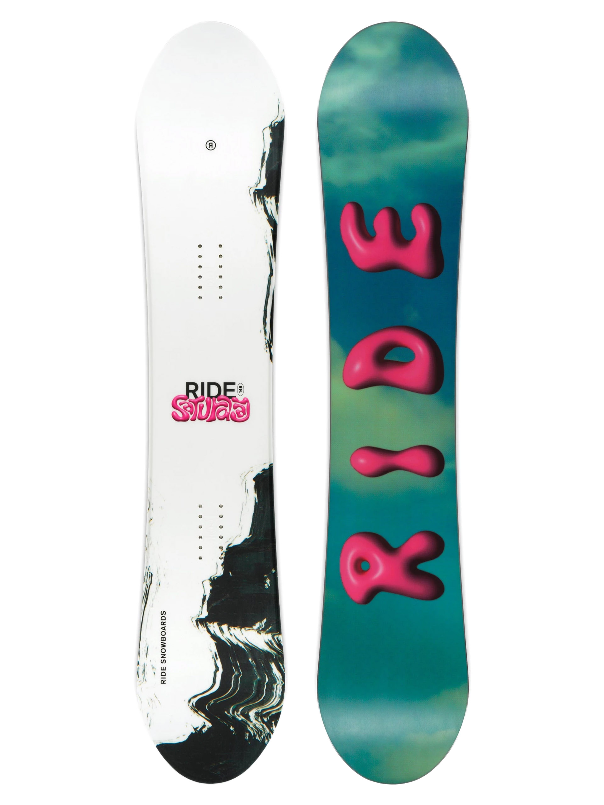 Ride Snowboard Manic - multicolor (orange/black)