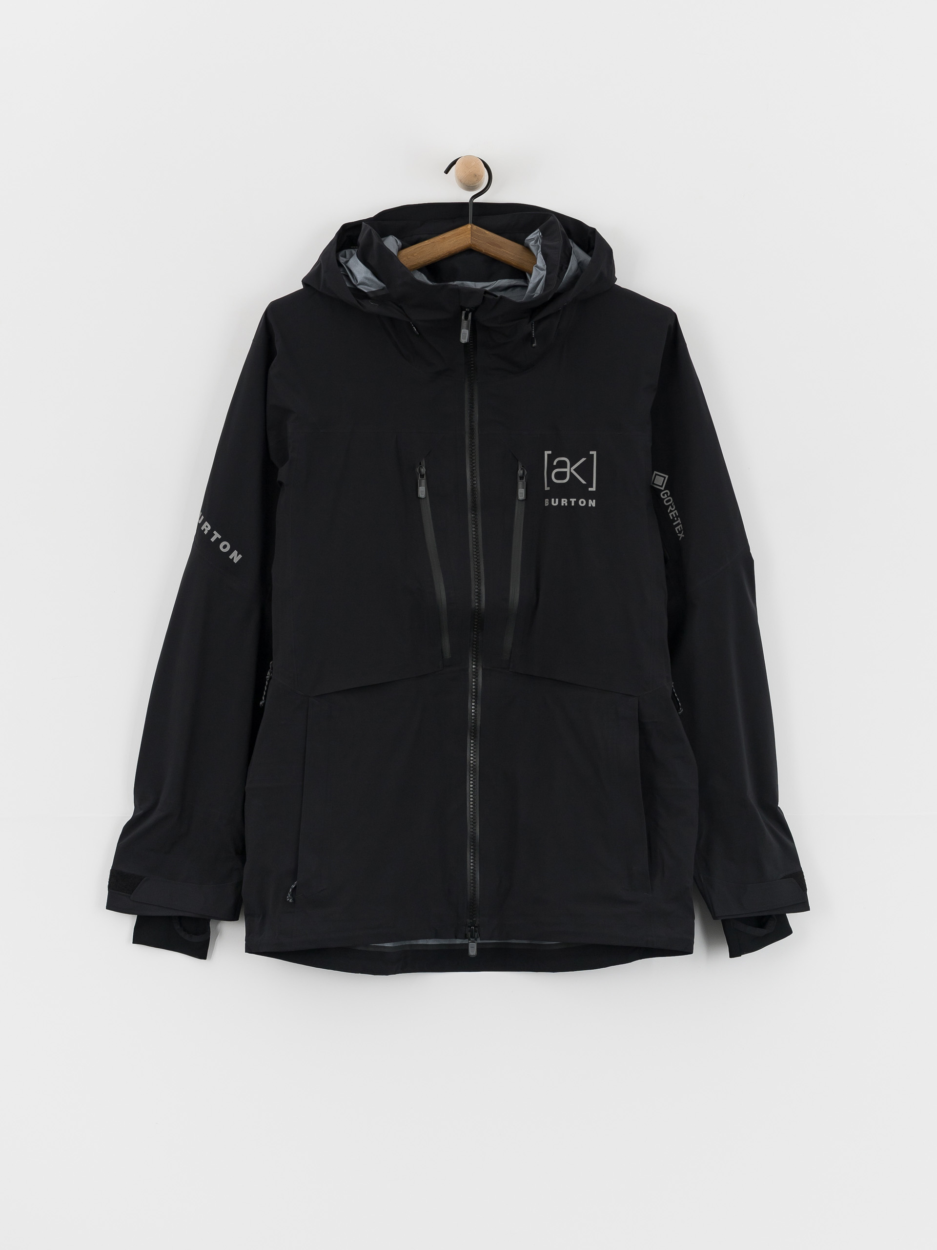 Mens Burton Snowboard jacket Ak Gore Tex Hover Stretch 3L (true black)
