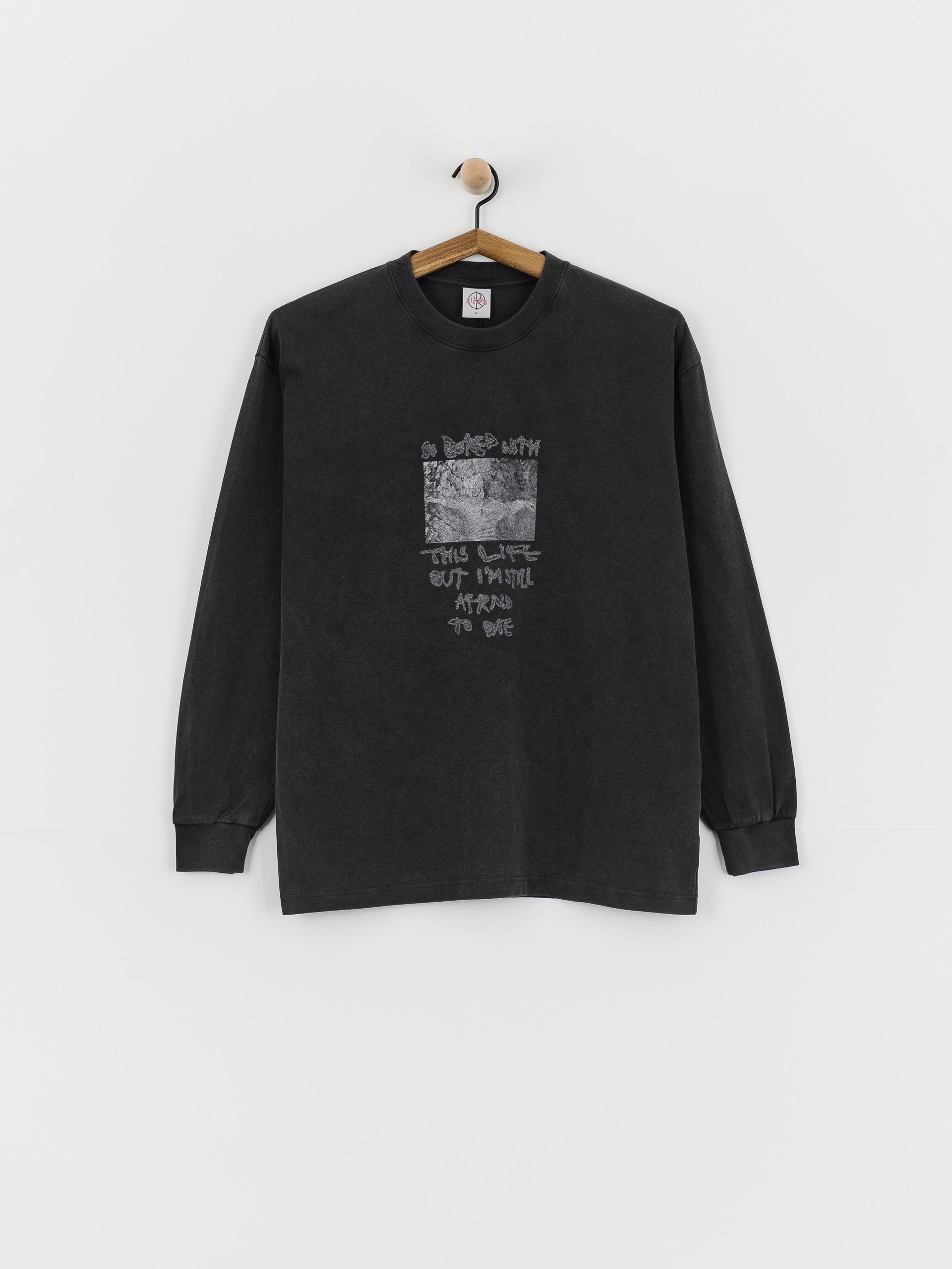 Polar Skate So Bored Longsleeve (silver black)