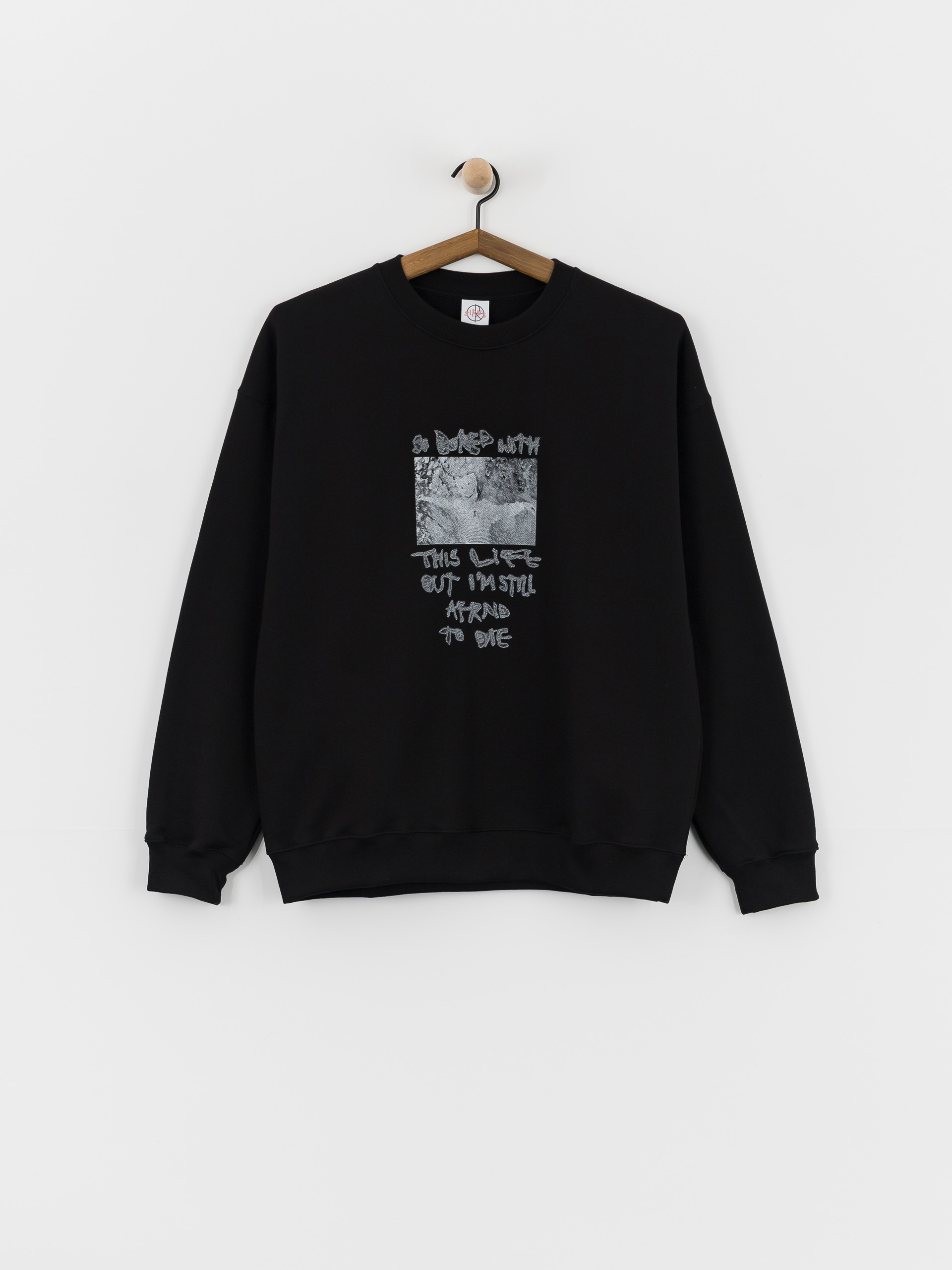 Polar Skate Dave So Bored Sweatshirt (black)