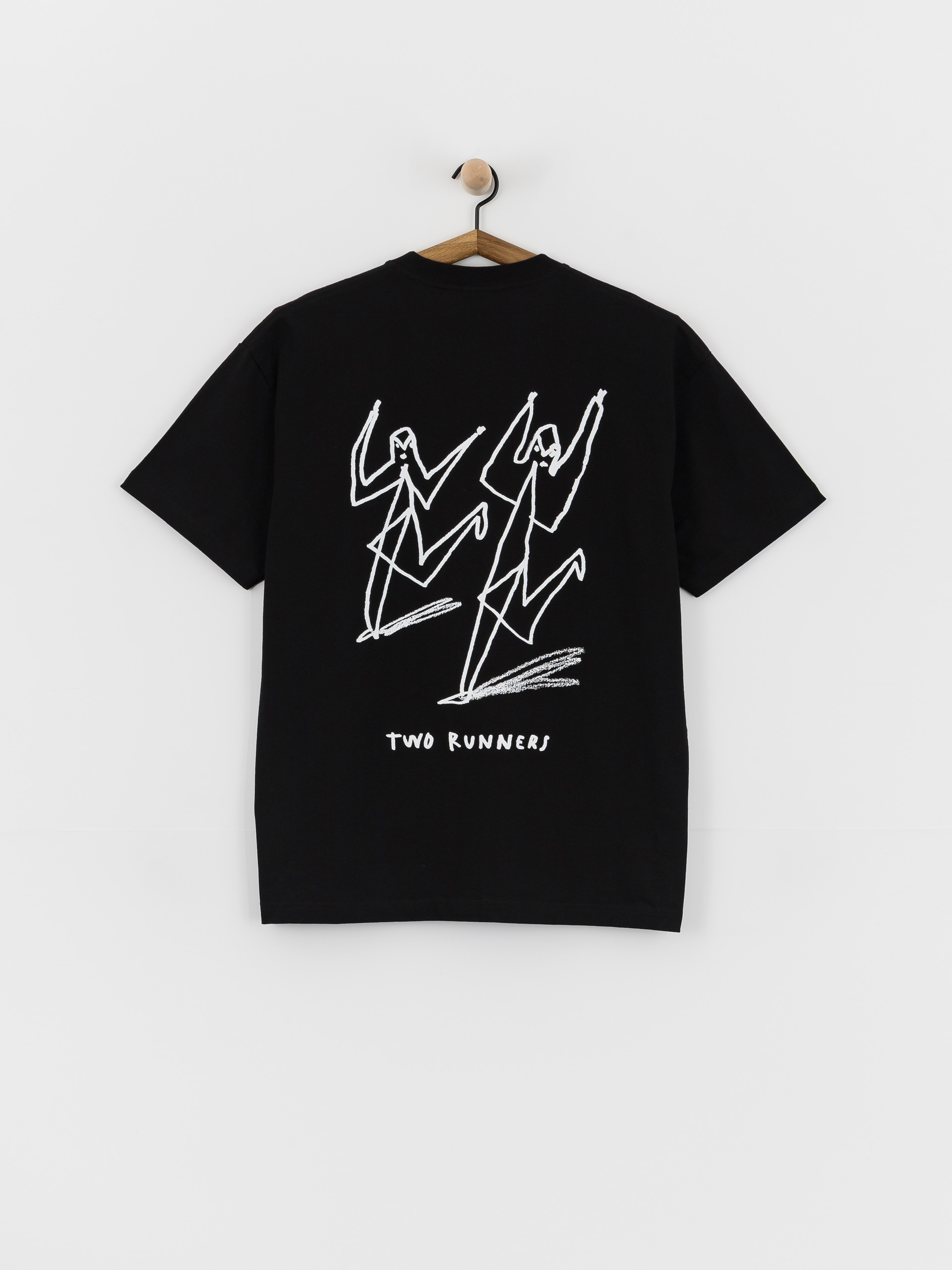 Polar Skate Two Runners T-Shirt (black)