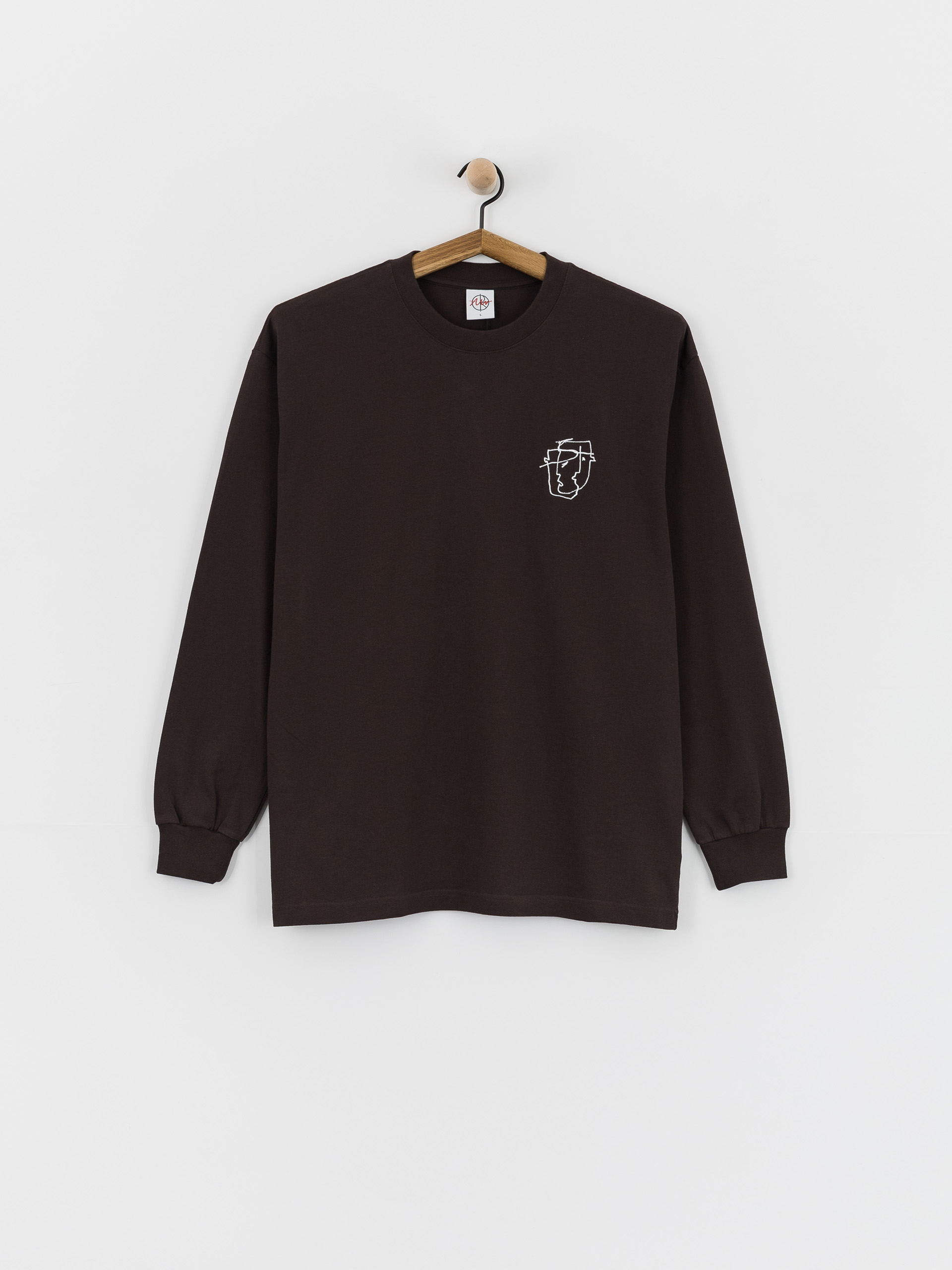 Polar Skate Tied Up Longsleeve (washed chocolate)