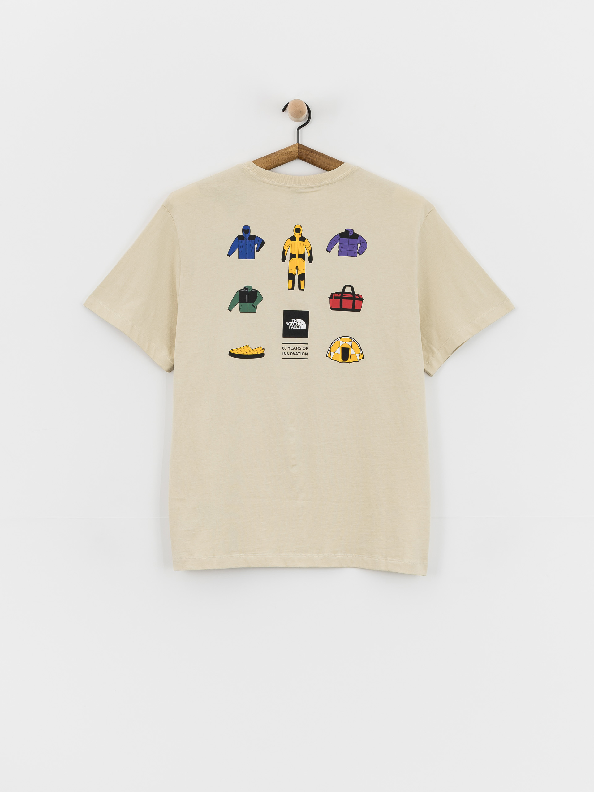 The North Face Icon Celebration T-Shirt (desert stone)