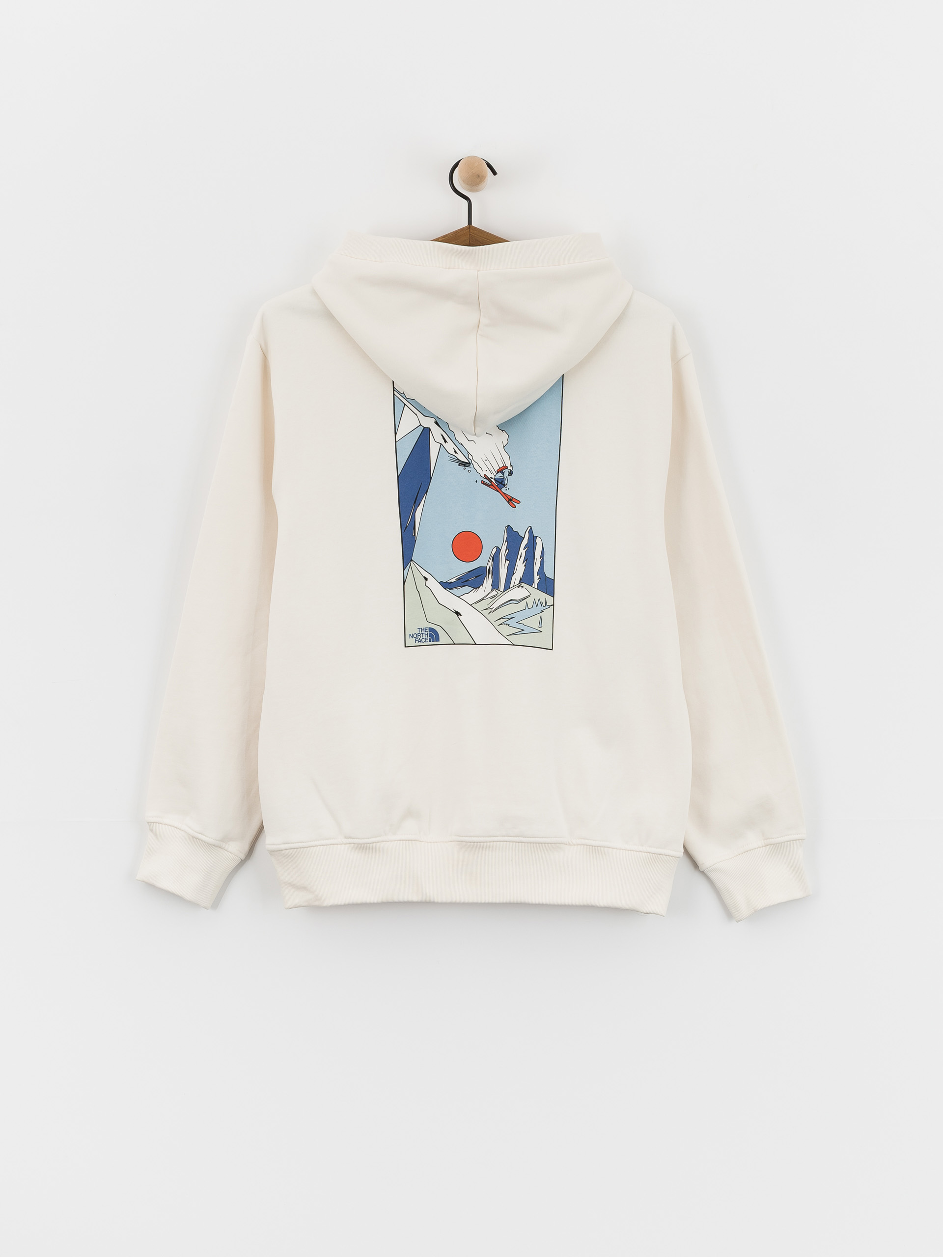 The North Face Mountain Celebration Relaxed HD Hoodie (white dune)