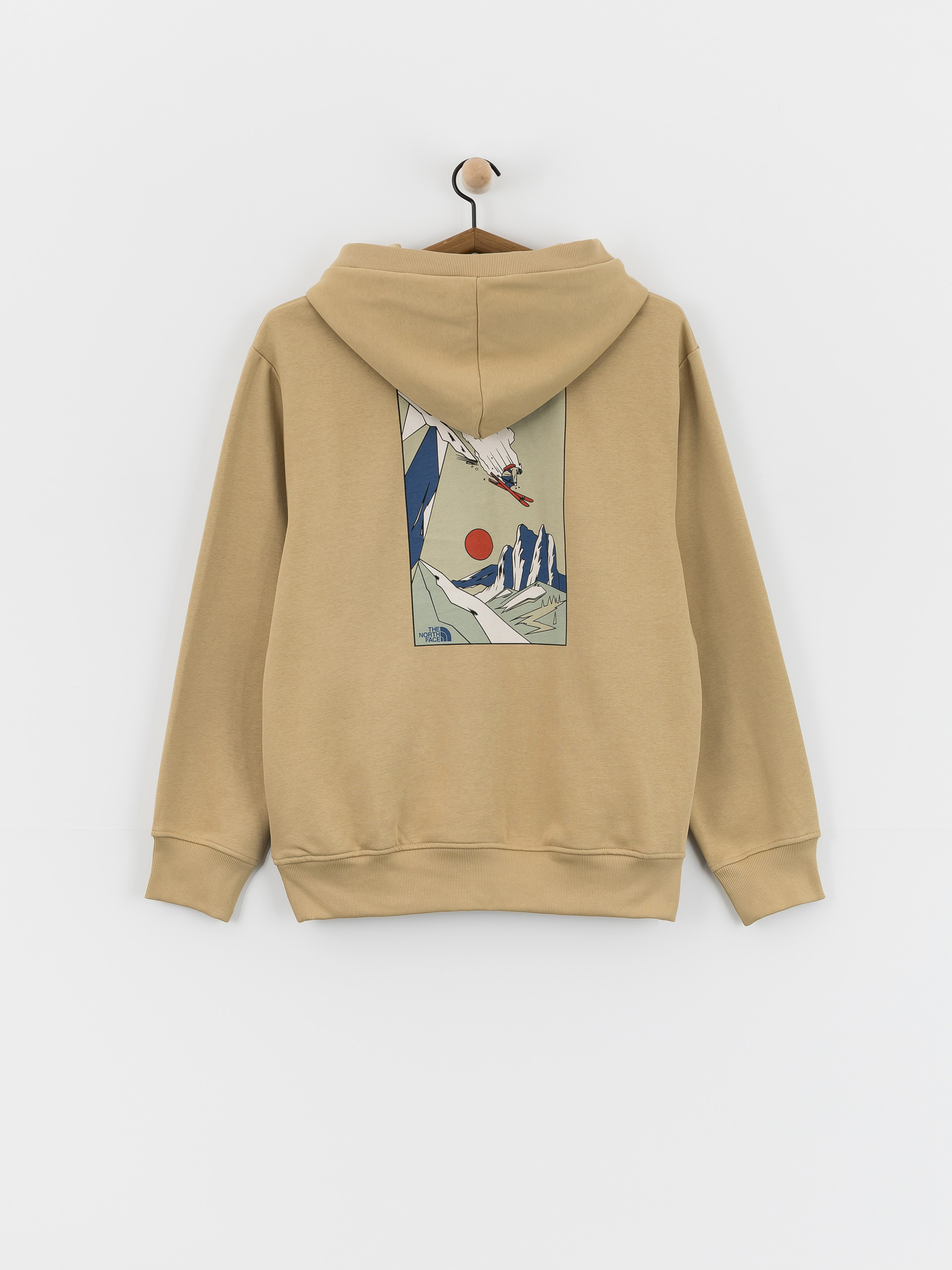 The North Face Mountain Celebration Relaxed HD Hoodie (khaki stone)