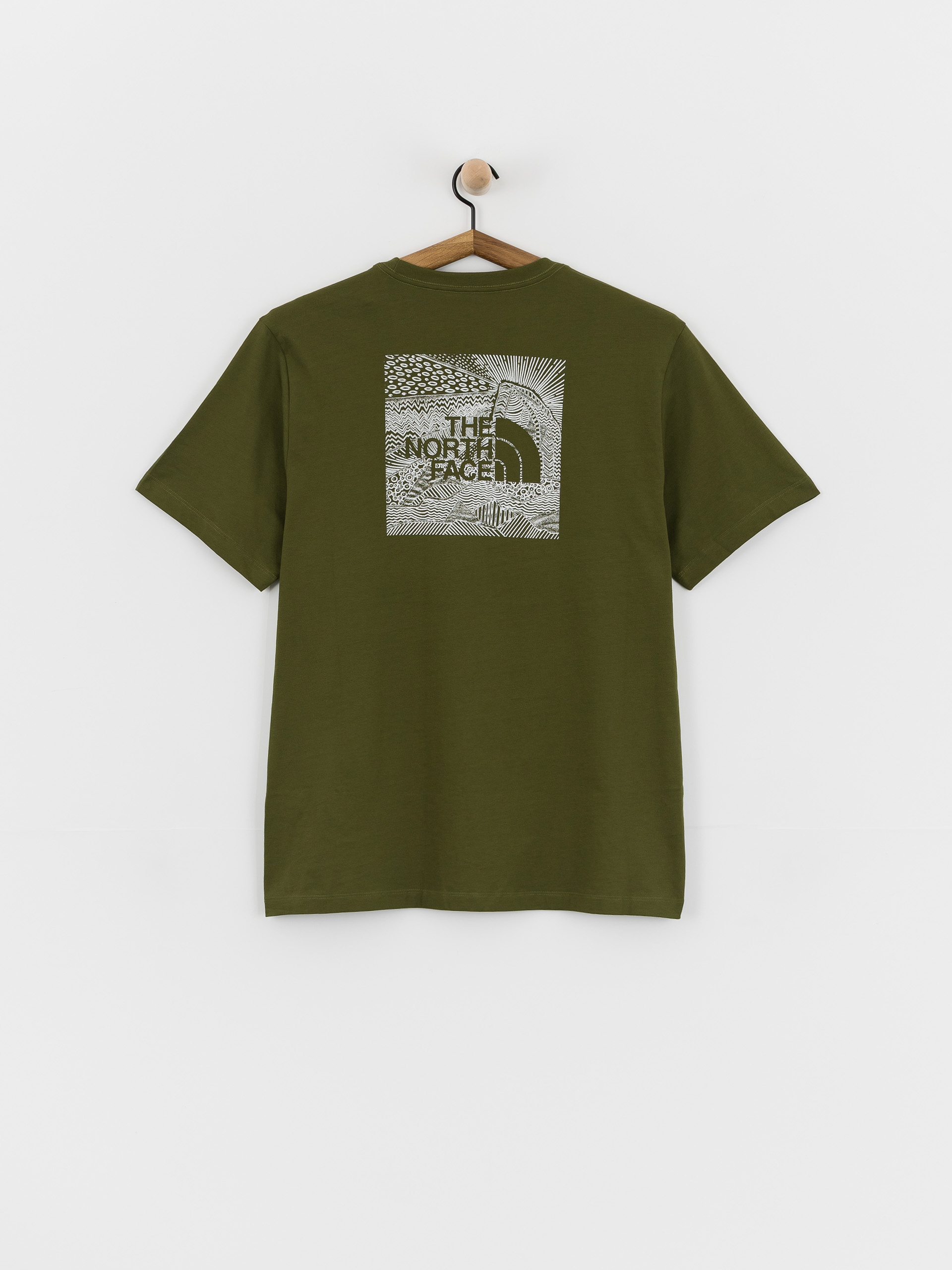 The North Face Box Nse Celebration T-Shirt - green (deep nori)