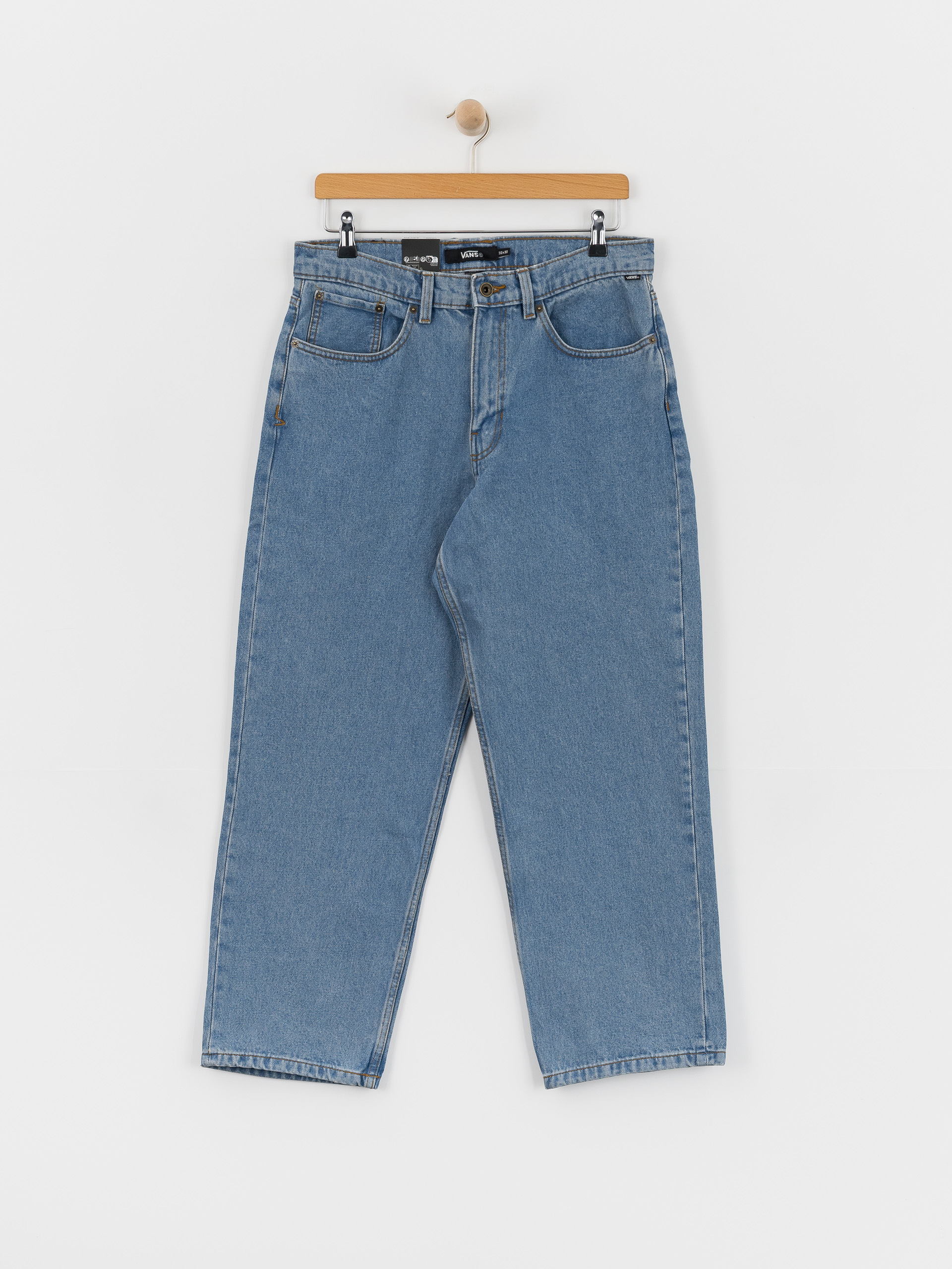 Vans Check 5 Loose Denim Pants (stonewash/blue)