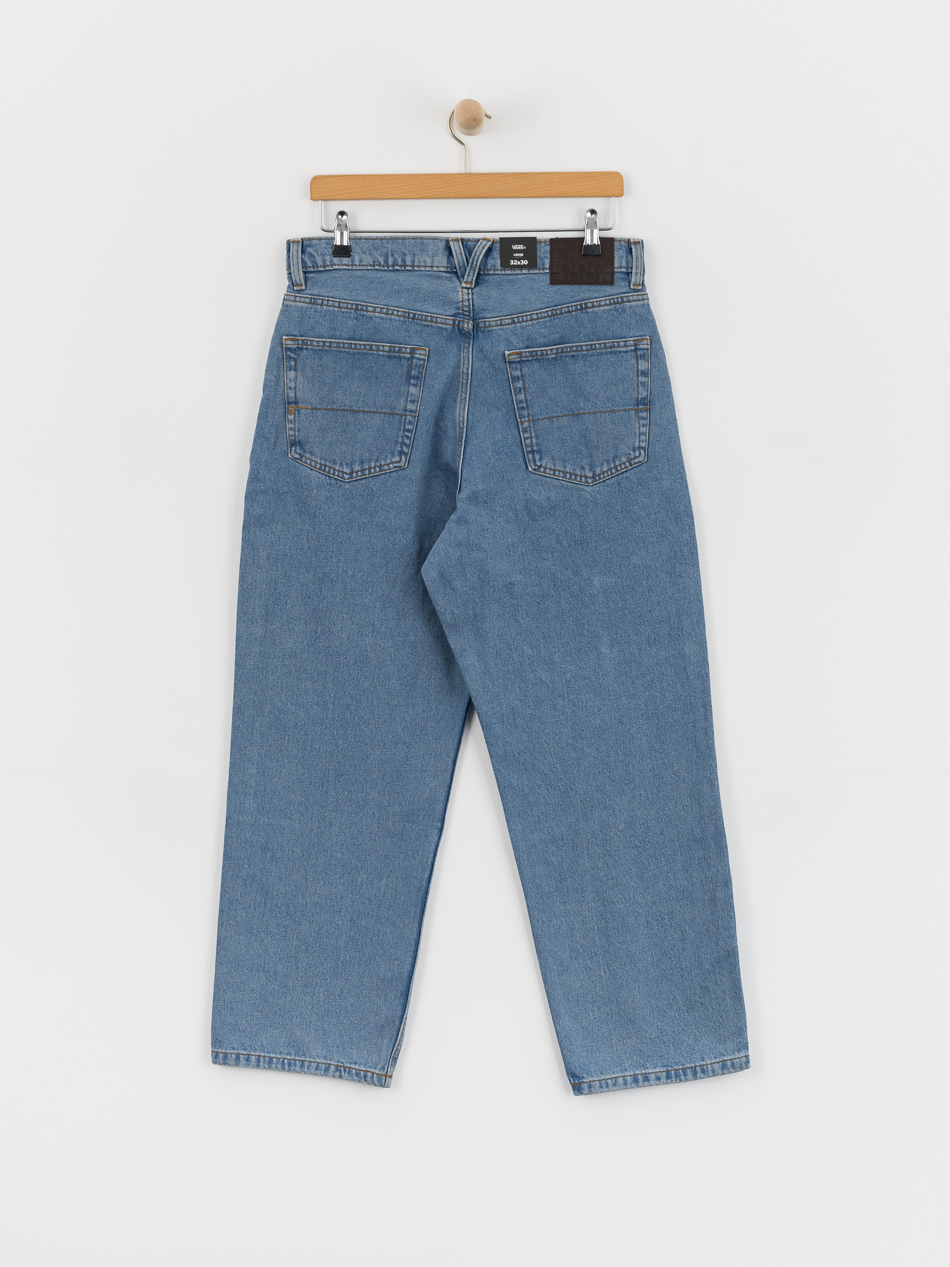 Vans Check 5 Loose Denim Hose (stonewash/blue)