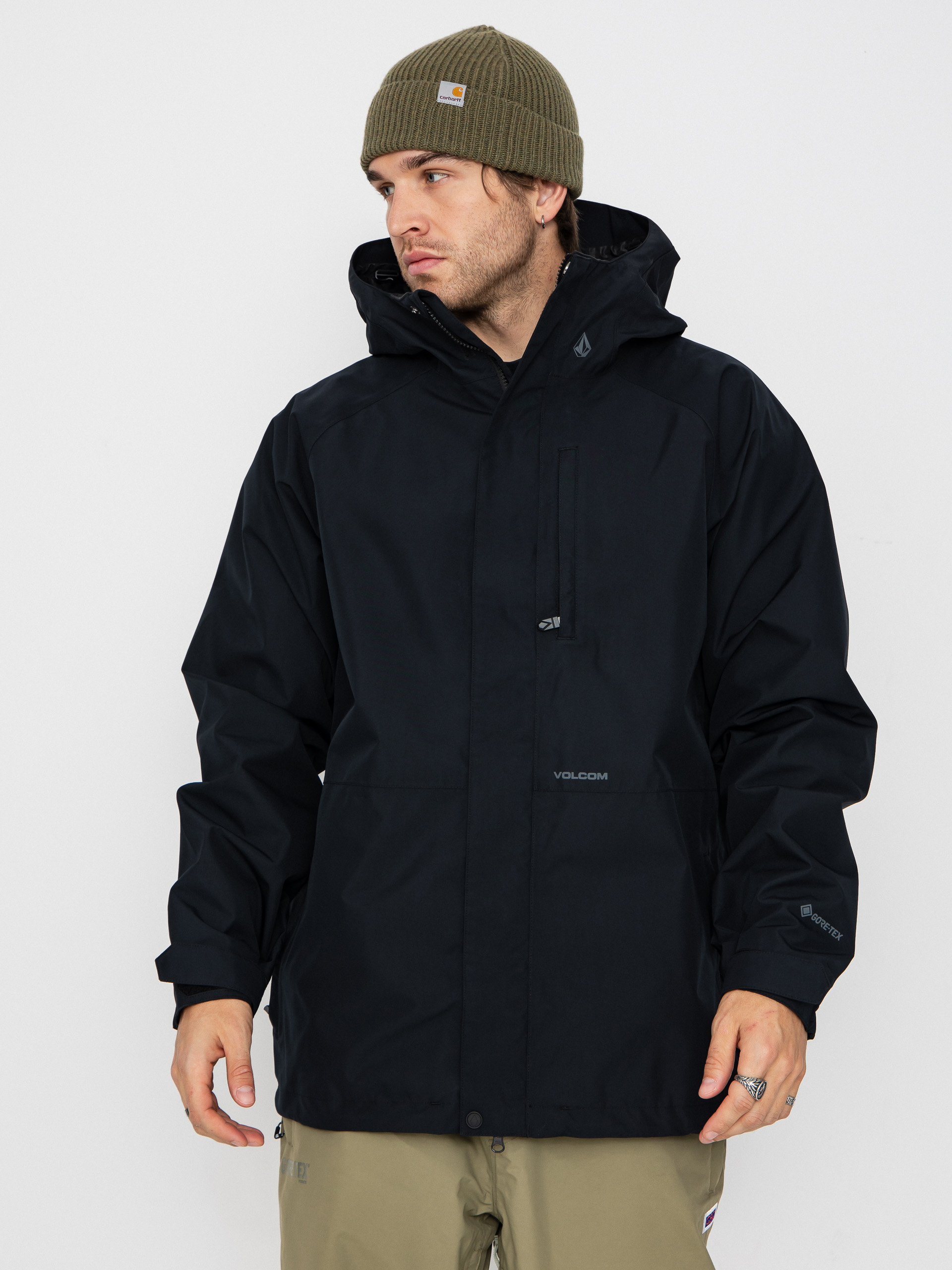 Mens Volcom Snowboard jacket Dua Gore Tex (black)
